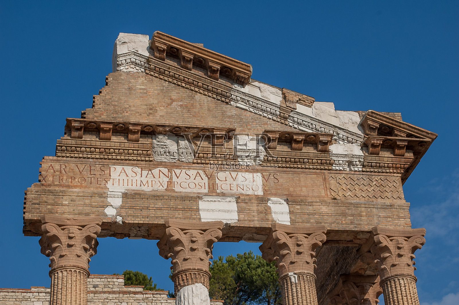 布雷西亚奥古斯都的剧院照片摄影图片