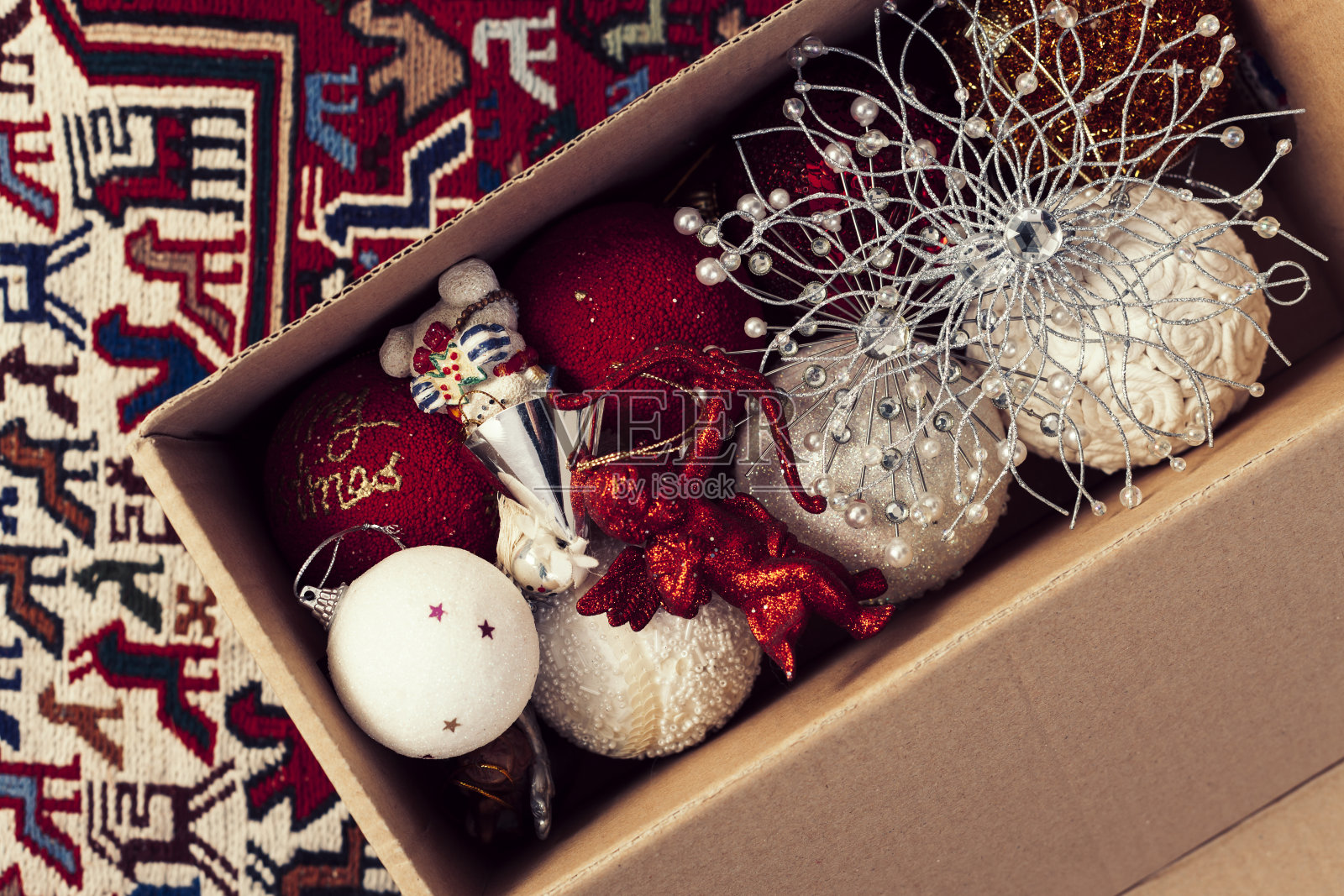 圣诞装饰品装饰照片摄影图片