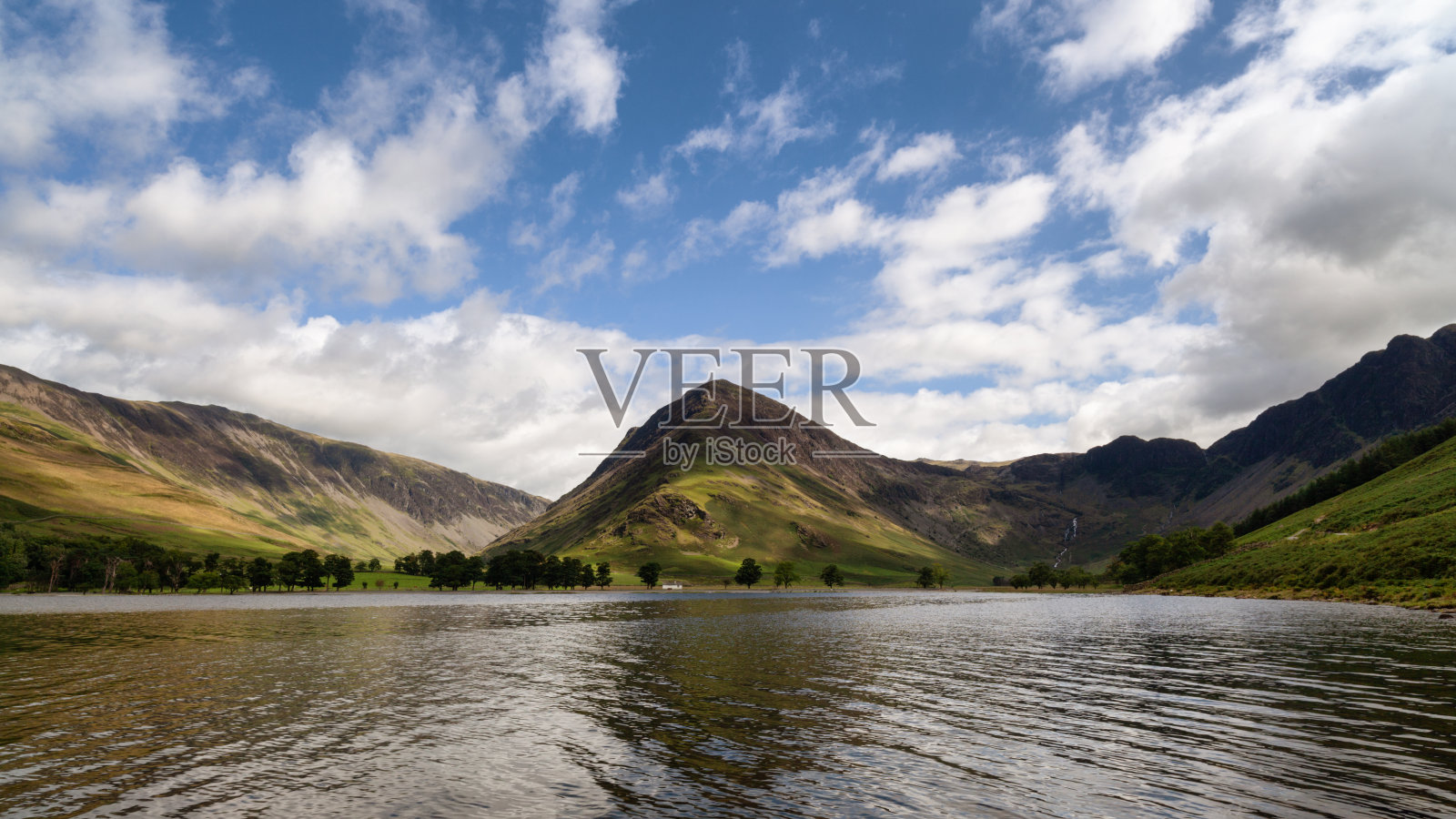 派克和巴特米尔湖的舰队照片摄影图片