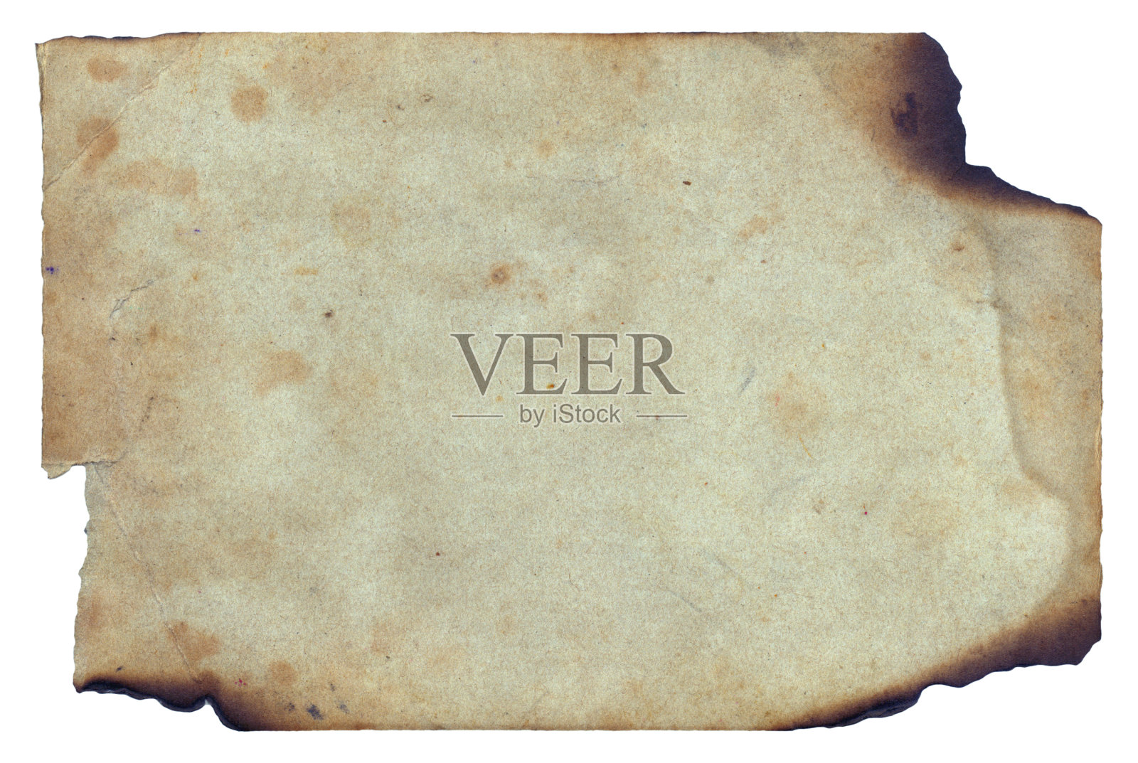 旧的复古粗糙的纹理与烧伤污渍和划痕背景复古纸照片摄影图片