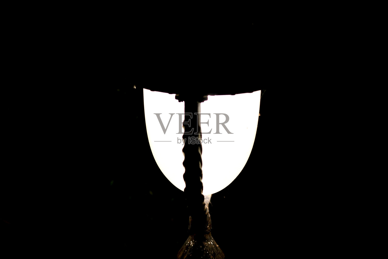 室外设计发光灯照片摄影图片