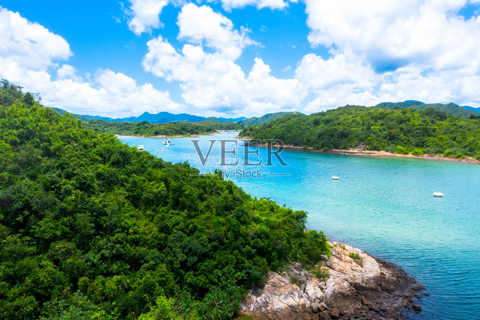 香港西贡的无人机照片照片摄影图片
