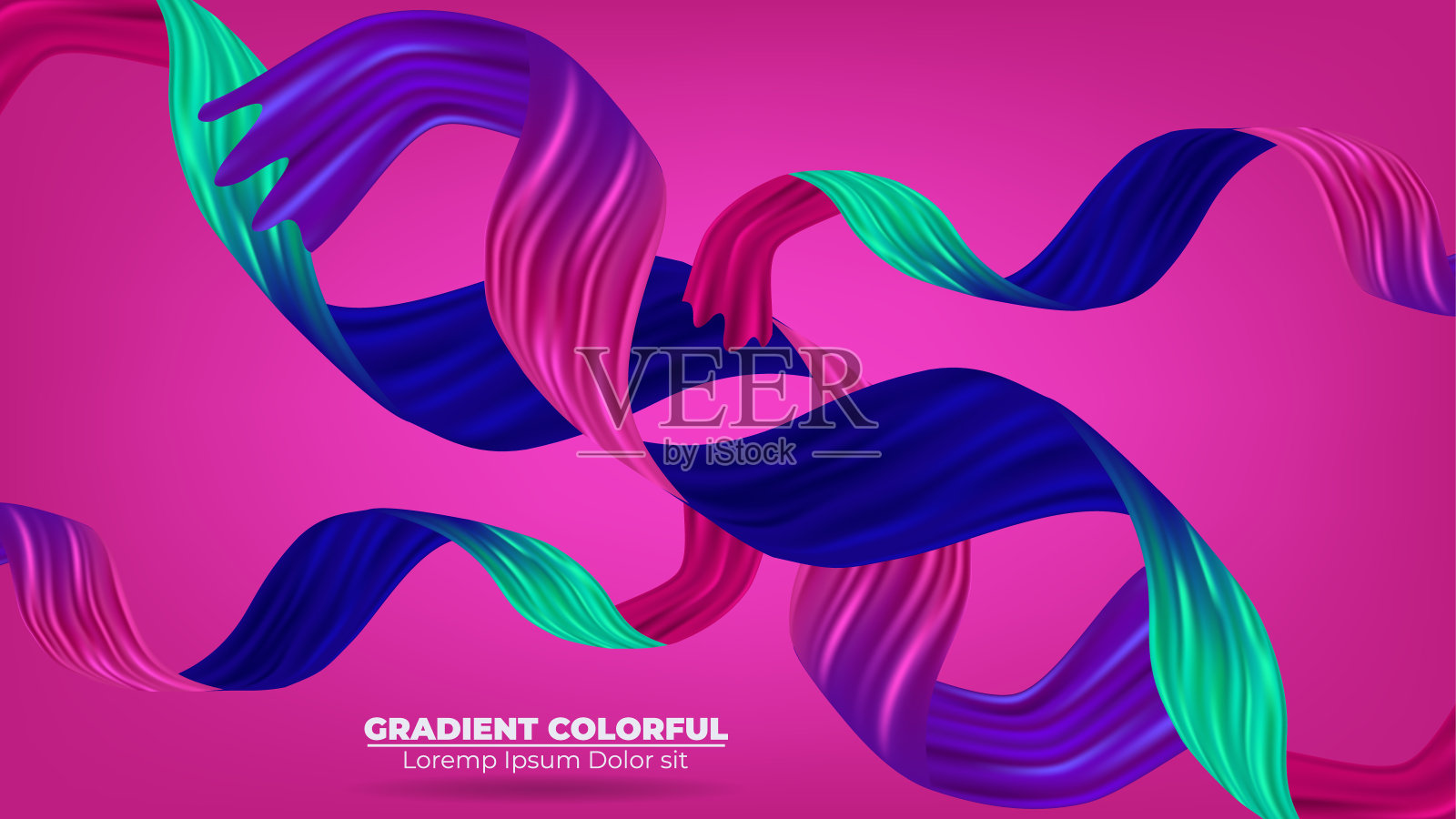 色彩笔触油画或丙烯颜料背景现代多彩设计元素图片