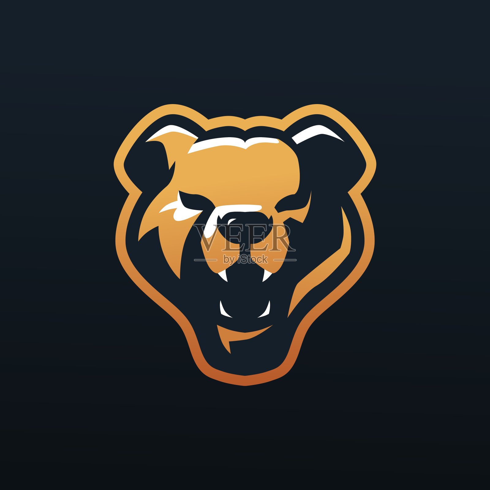 母狮运动矢量图标插图设计元素图片