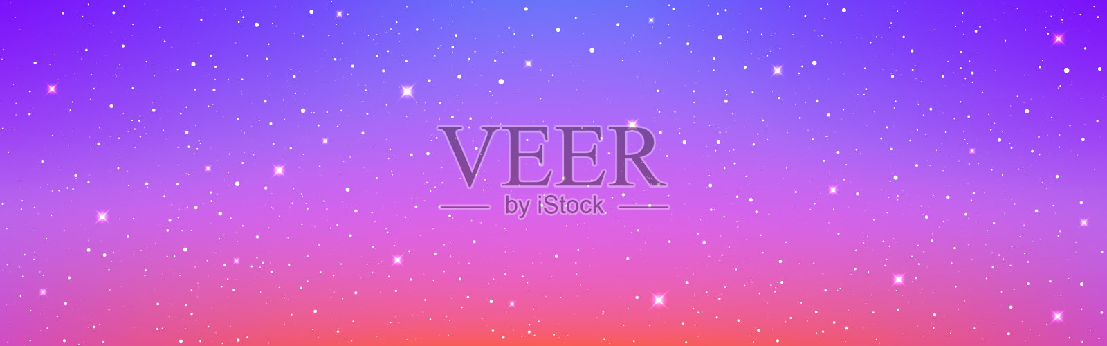 空间背景宽。柔软的宇宙纹理与星尘。长期的星系。宇宙背景与闪亮的星星。银河系墙纸。神奇的宇宙设计。矢量图插画图片素材