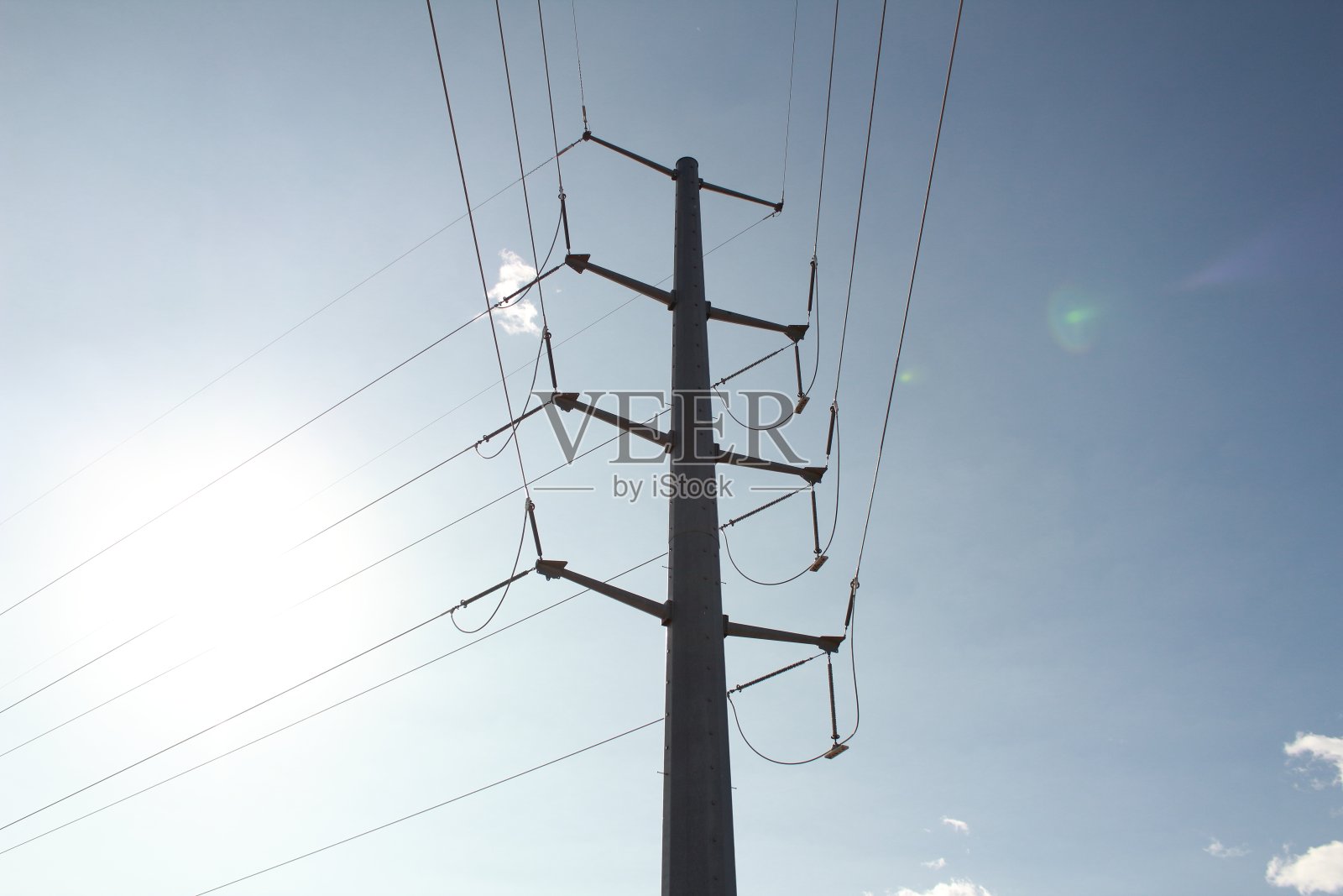 输电线塔照片摄影图片