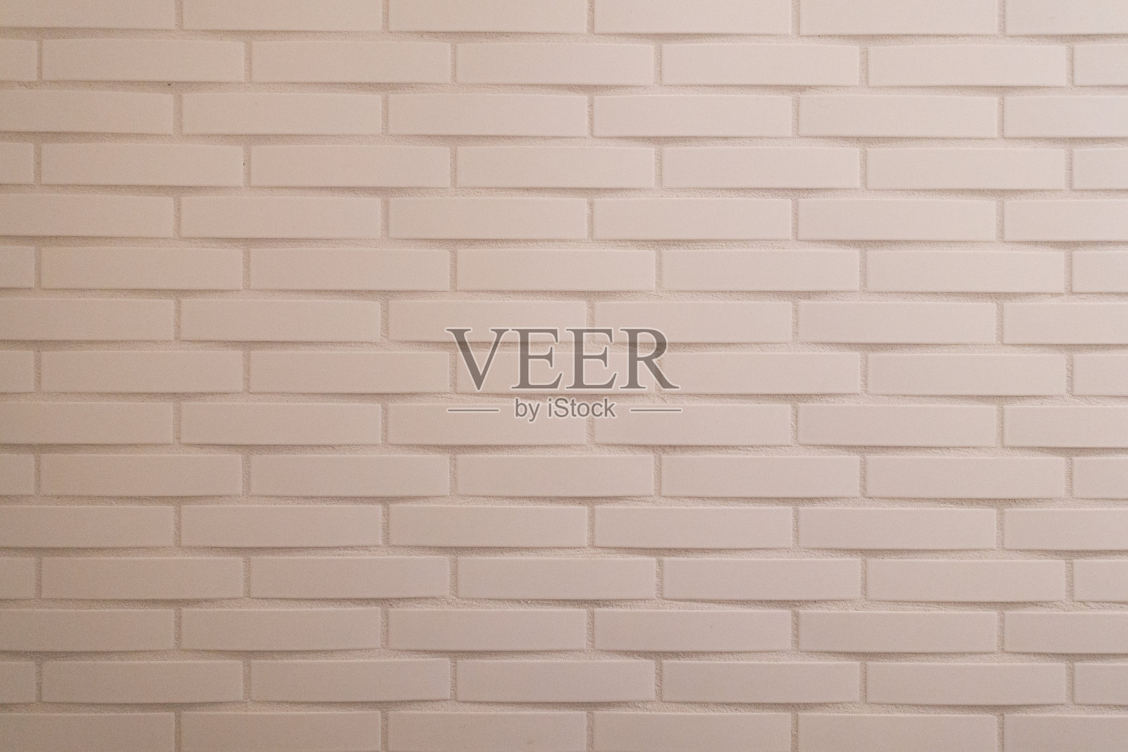 浅粉色的水平线条砖墙照片摄影图片