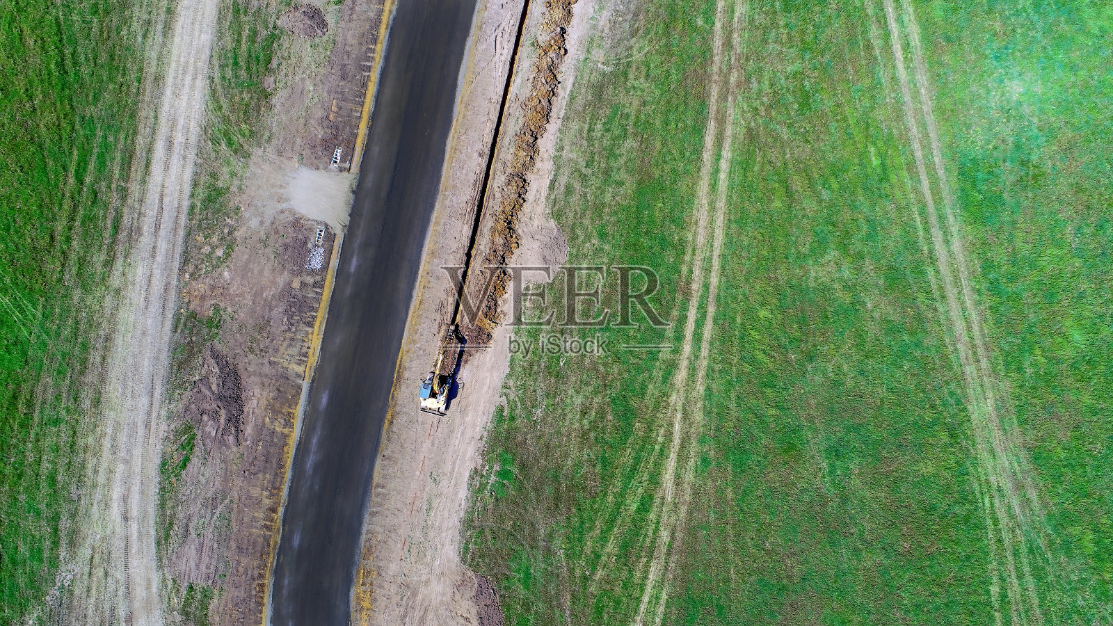 新住宅区建设鸟瞰图照片摄影图片