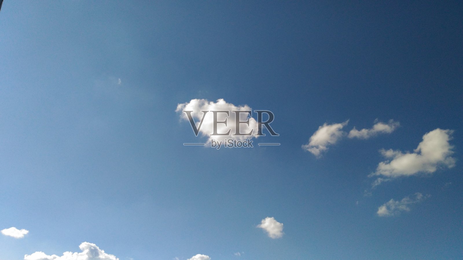 蓝天上有白云照片摄影图片