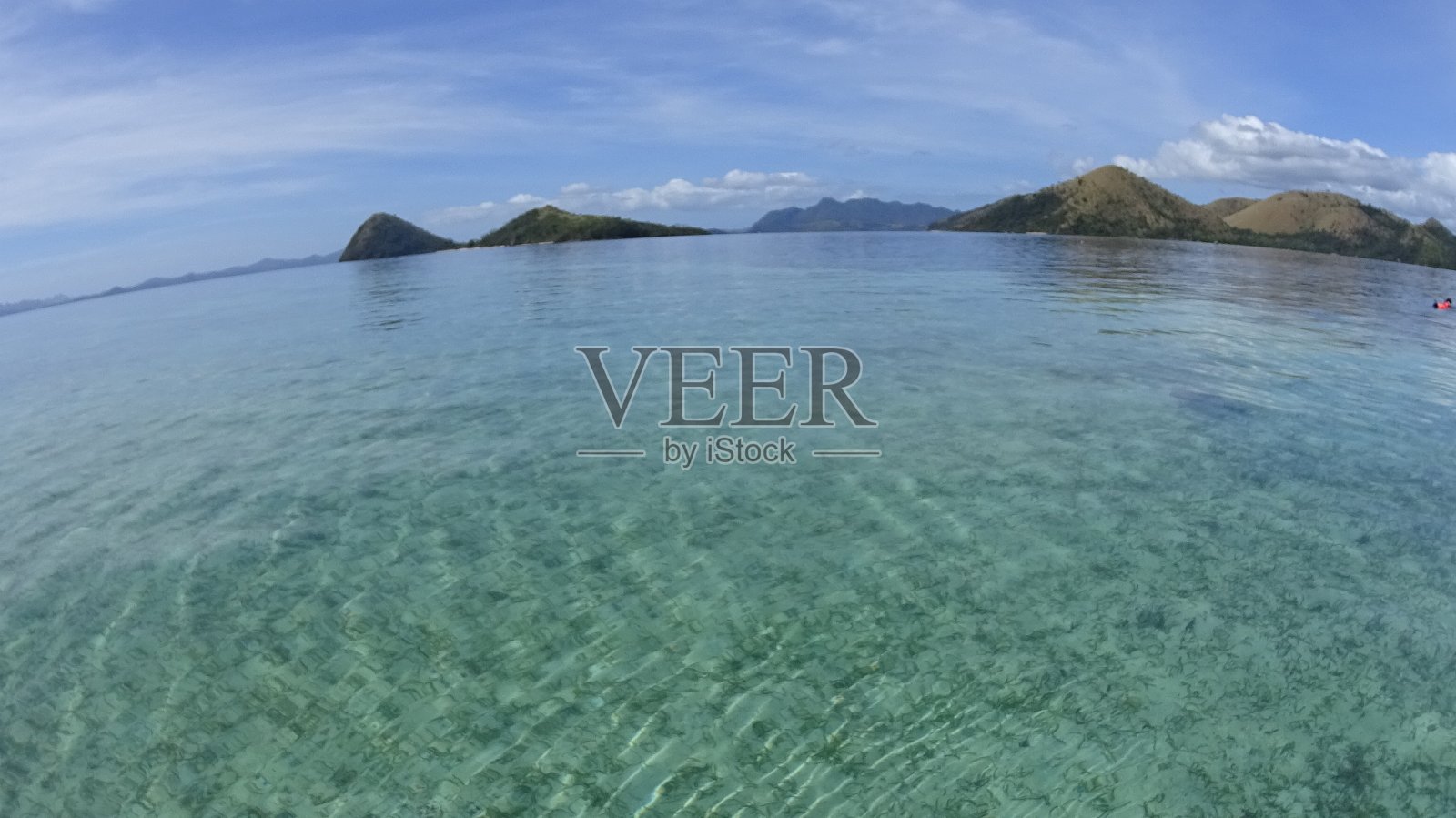 科伦岛的CYC海滩照片摄影图片