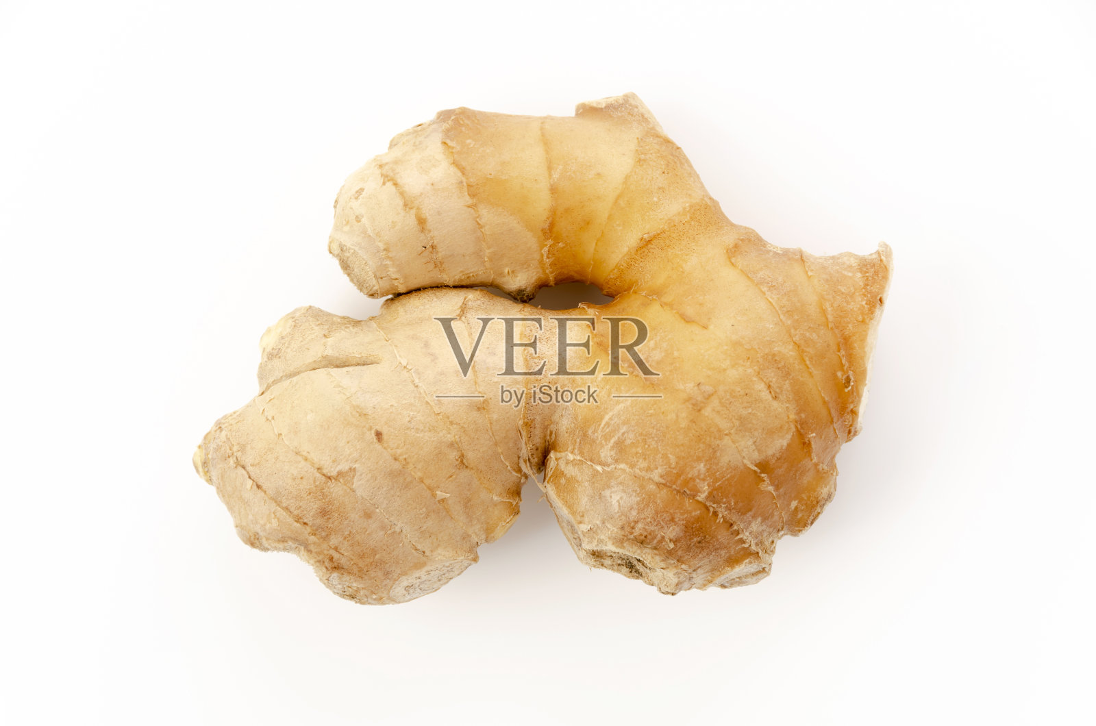 鲜姜孤立在白色背景上照片摄影图片