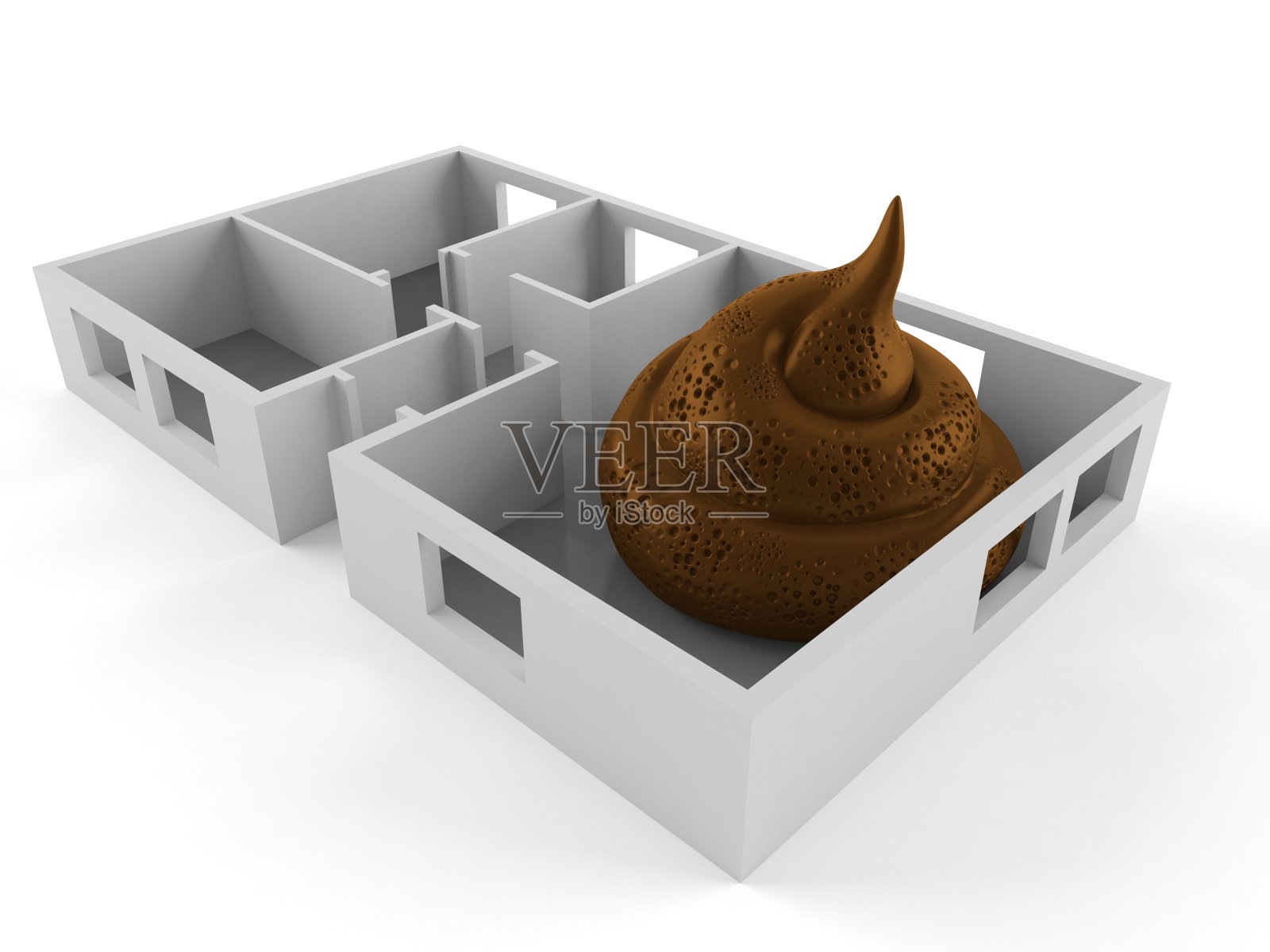 粪粪屋内平面图照片摄影图片