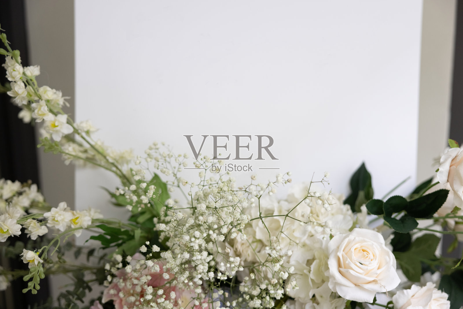 婚礼宴会上的欢迎板照片摄影图片