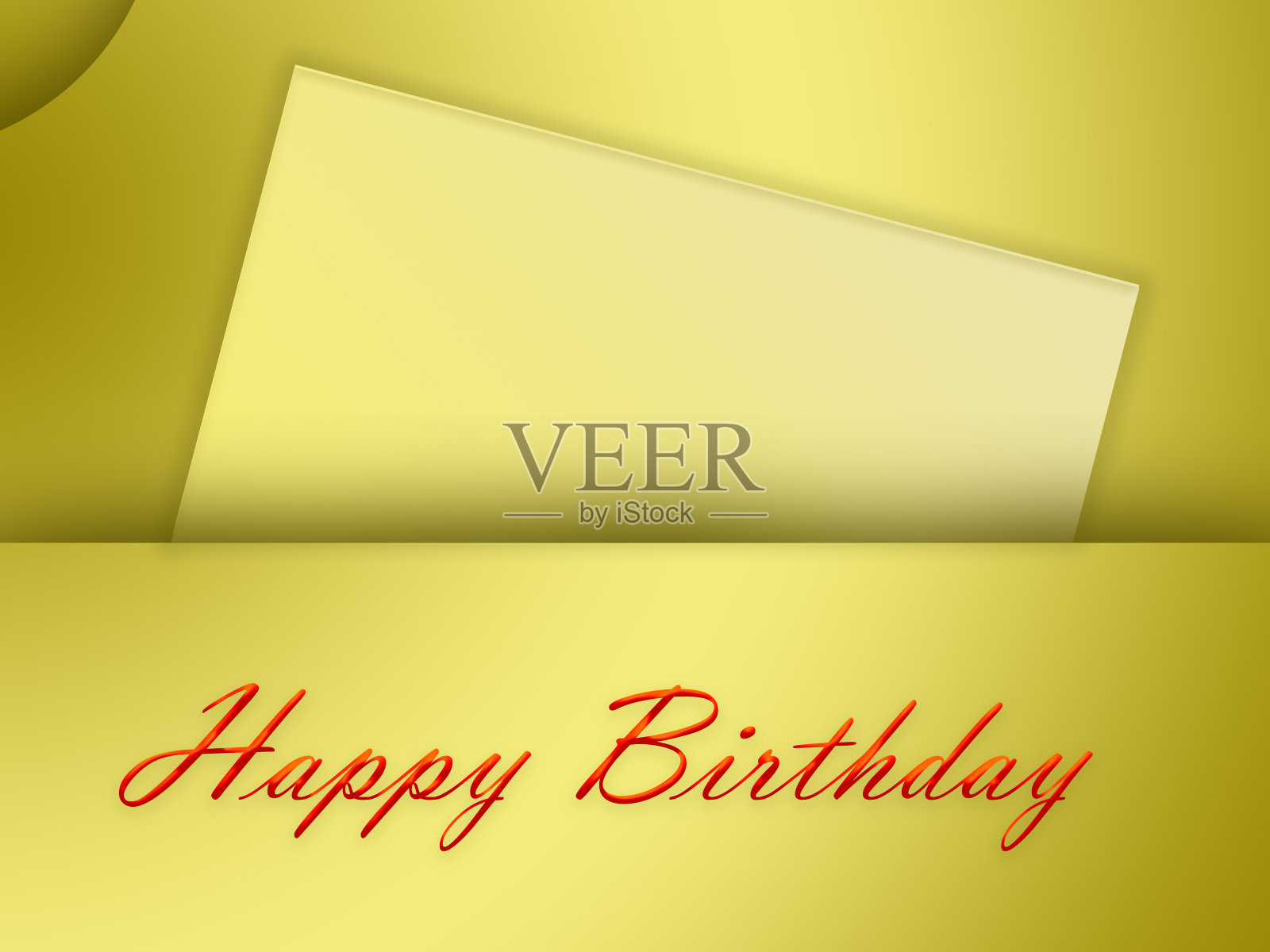 信封里装着生日贺卡照片摄影图片