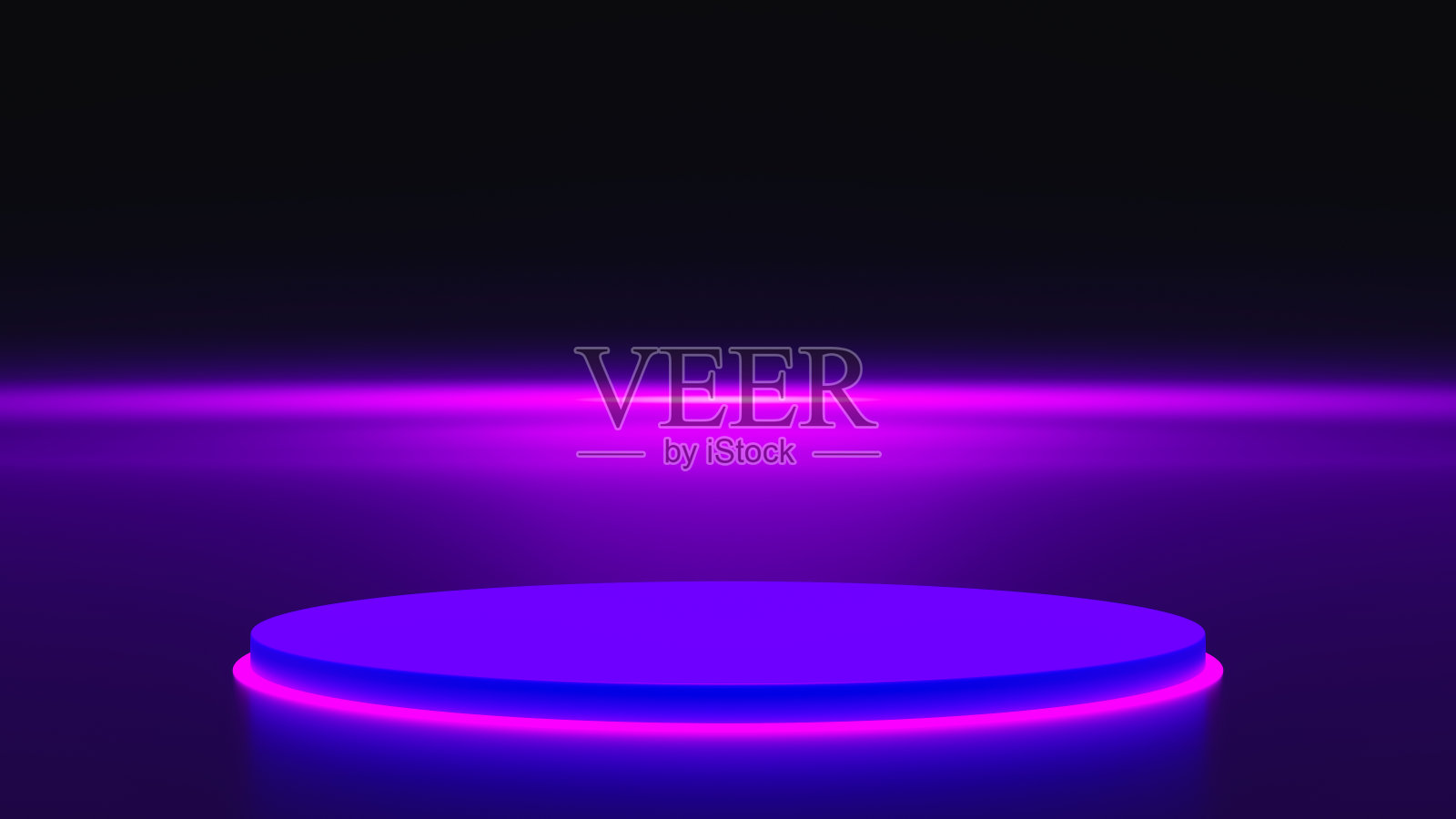 蓝色裙房最小和黑暗的墙场景。照片摄影图片