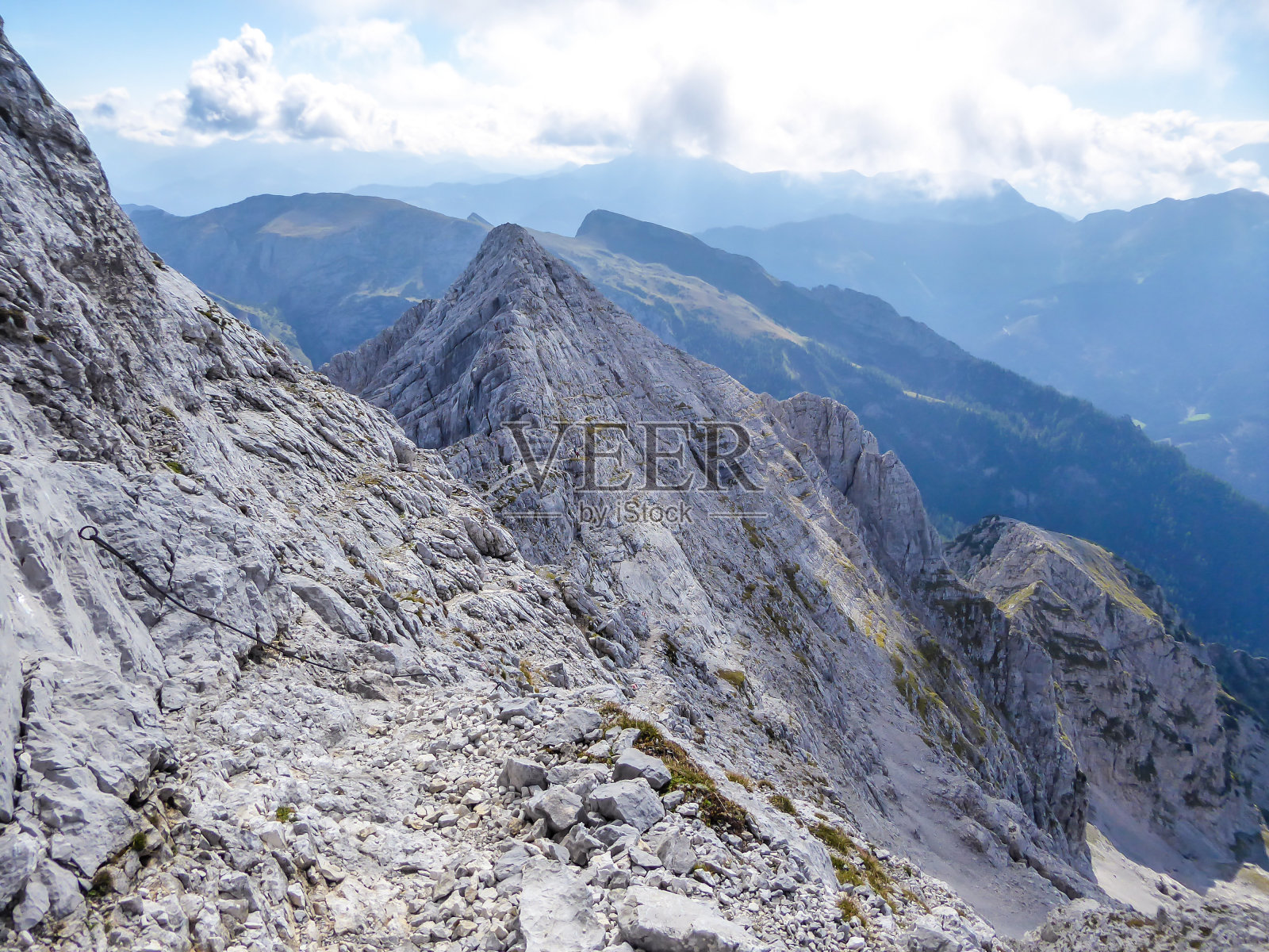 Hochtor -高山的全景照片摄影图片