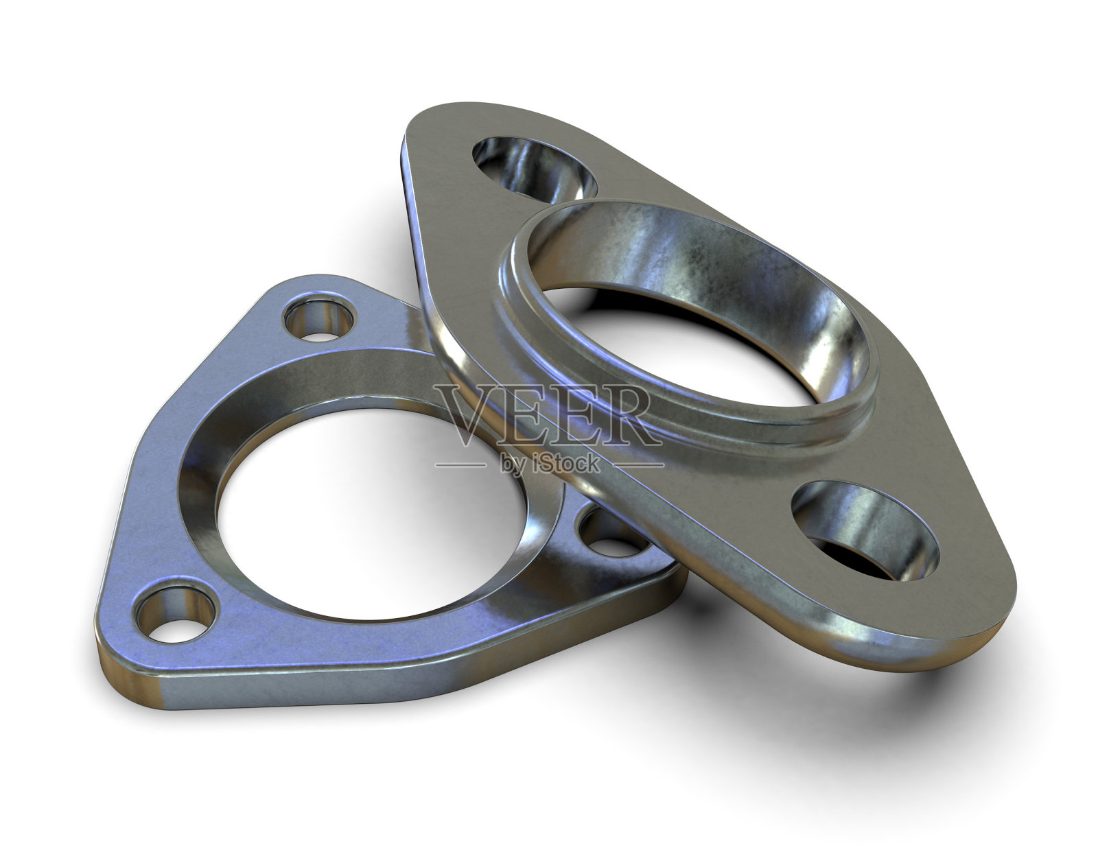 排气法兰垫圈照片摄影图片