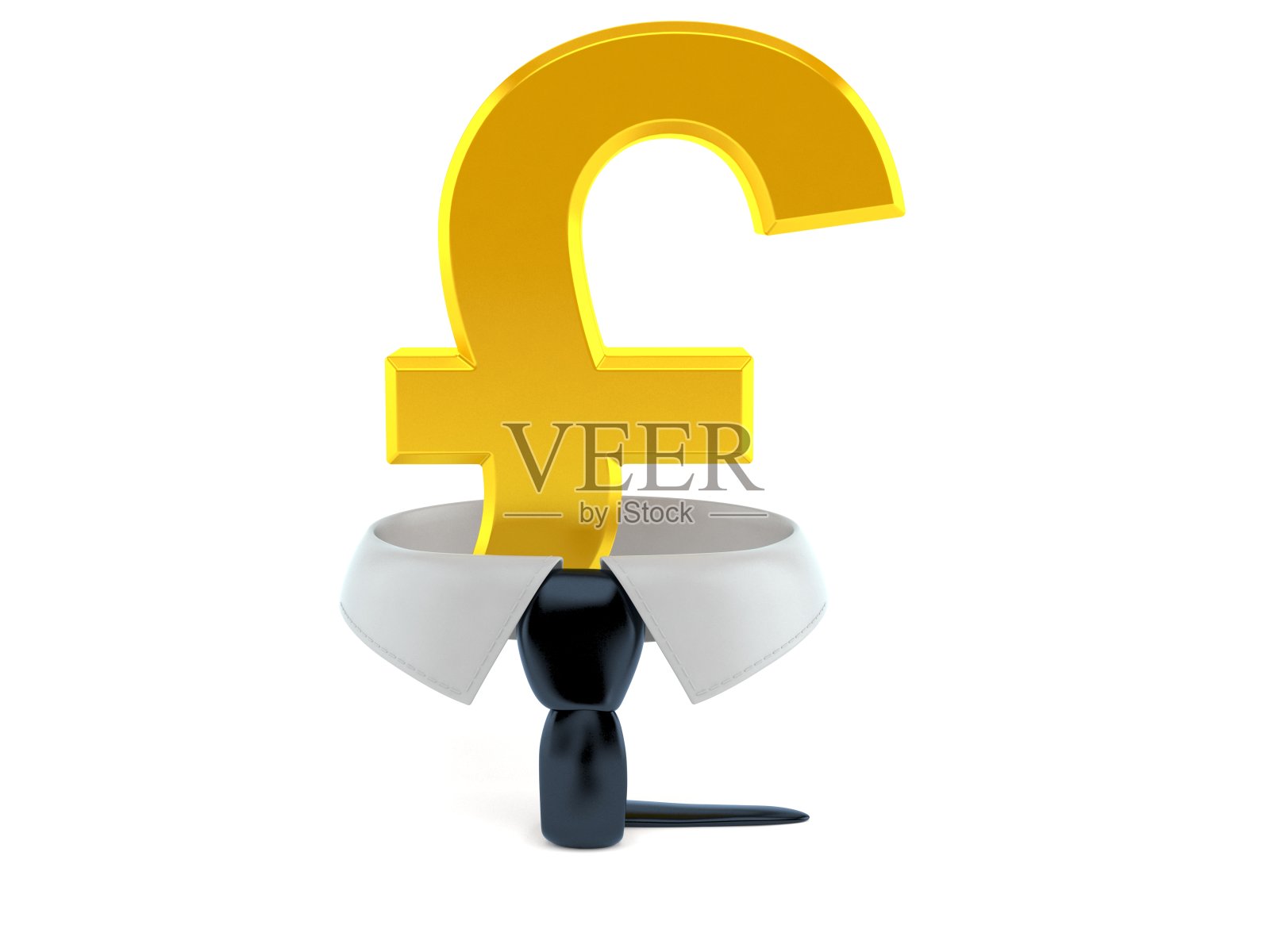 带商务领的英镑照片摄影图片