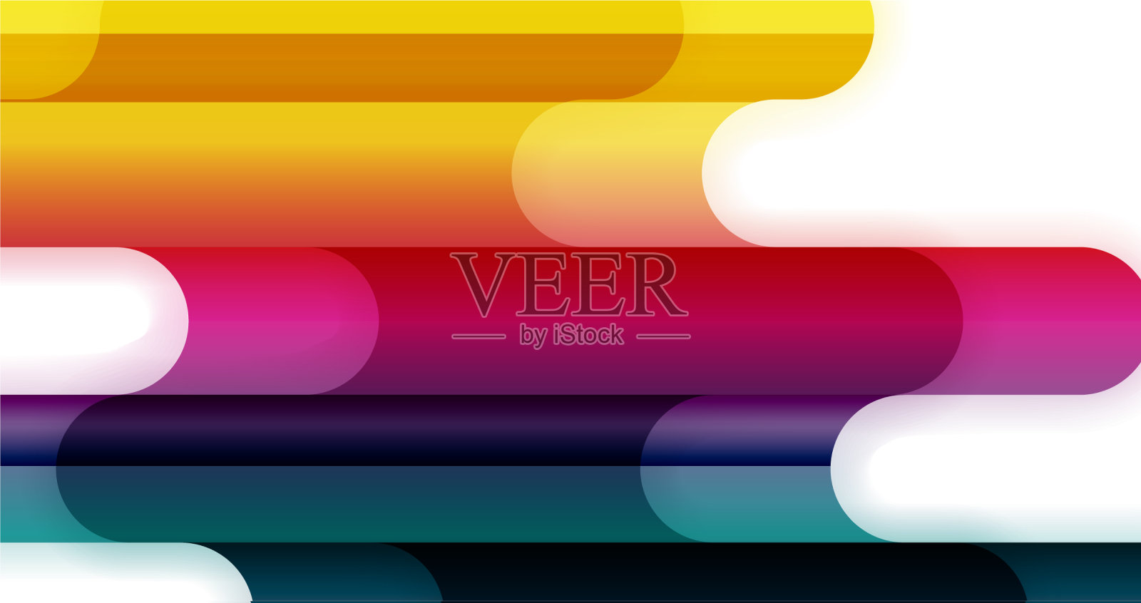 抽象液体线几何背景插画图片素材