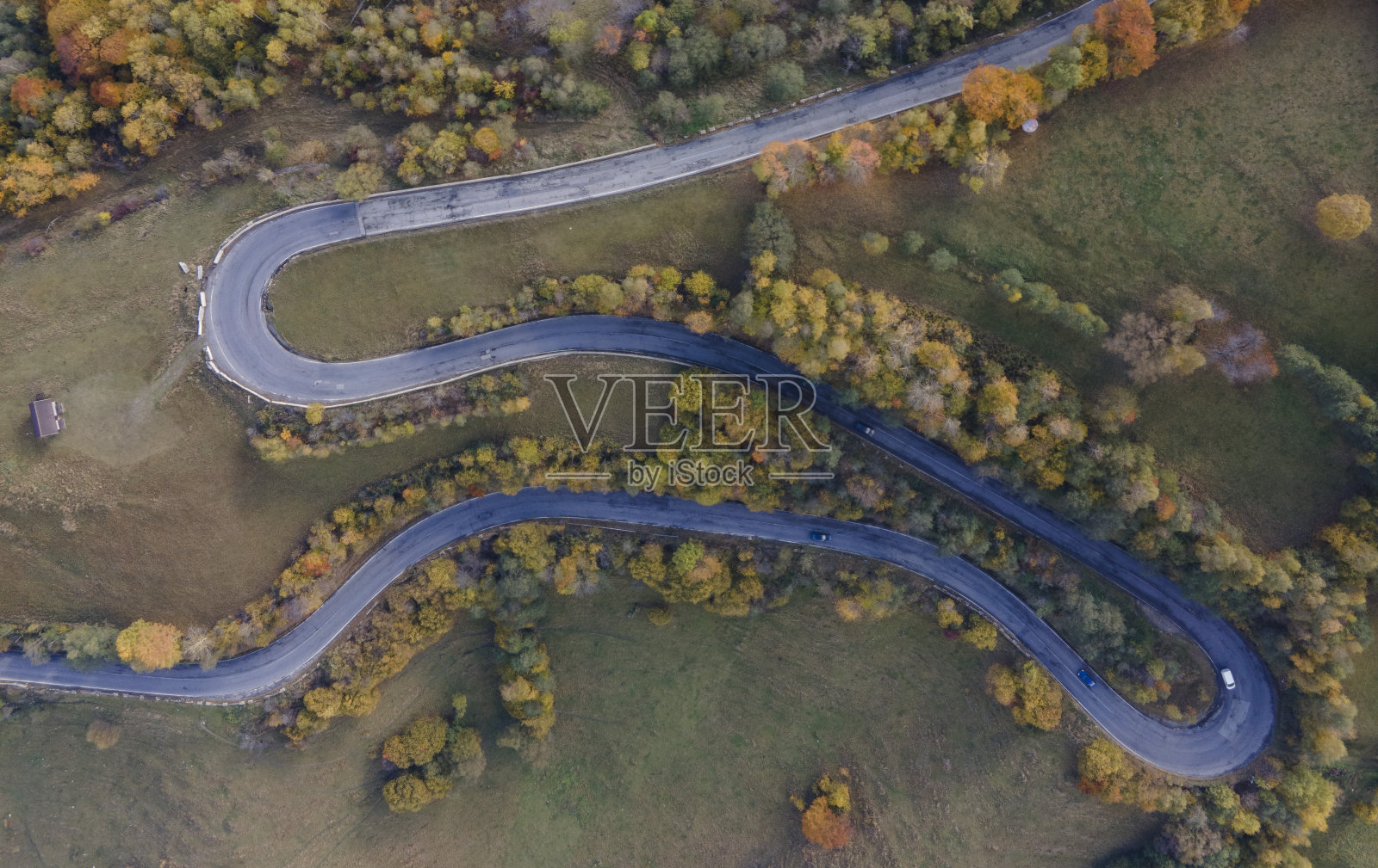 罗马尼亚佩斯特拉县的秋景照片摄影图片