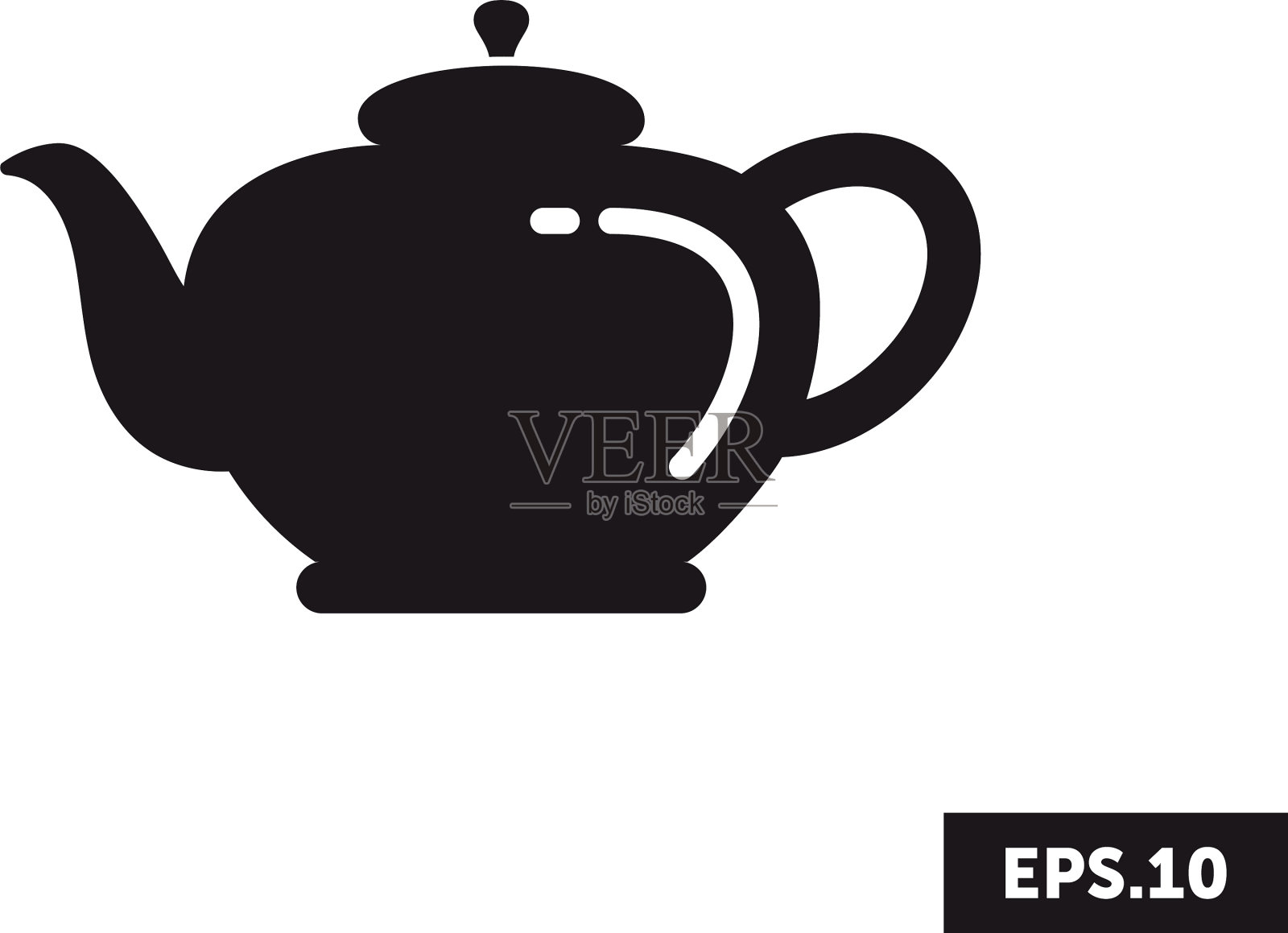 茶壶的图标插画图片素材