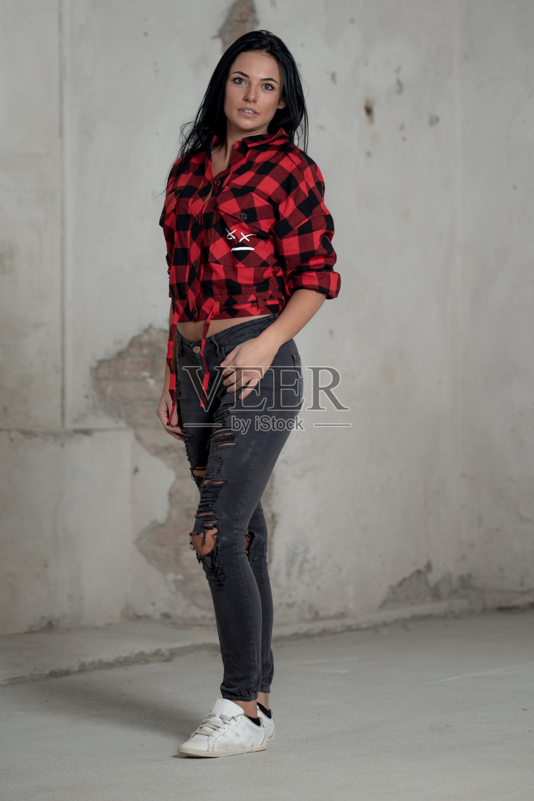 年轻漂亮的女孩照片摄影图片