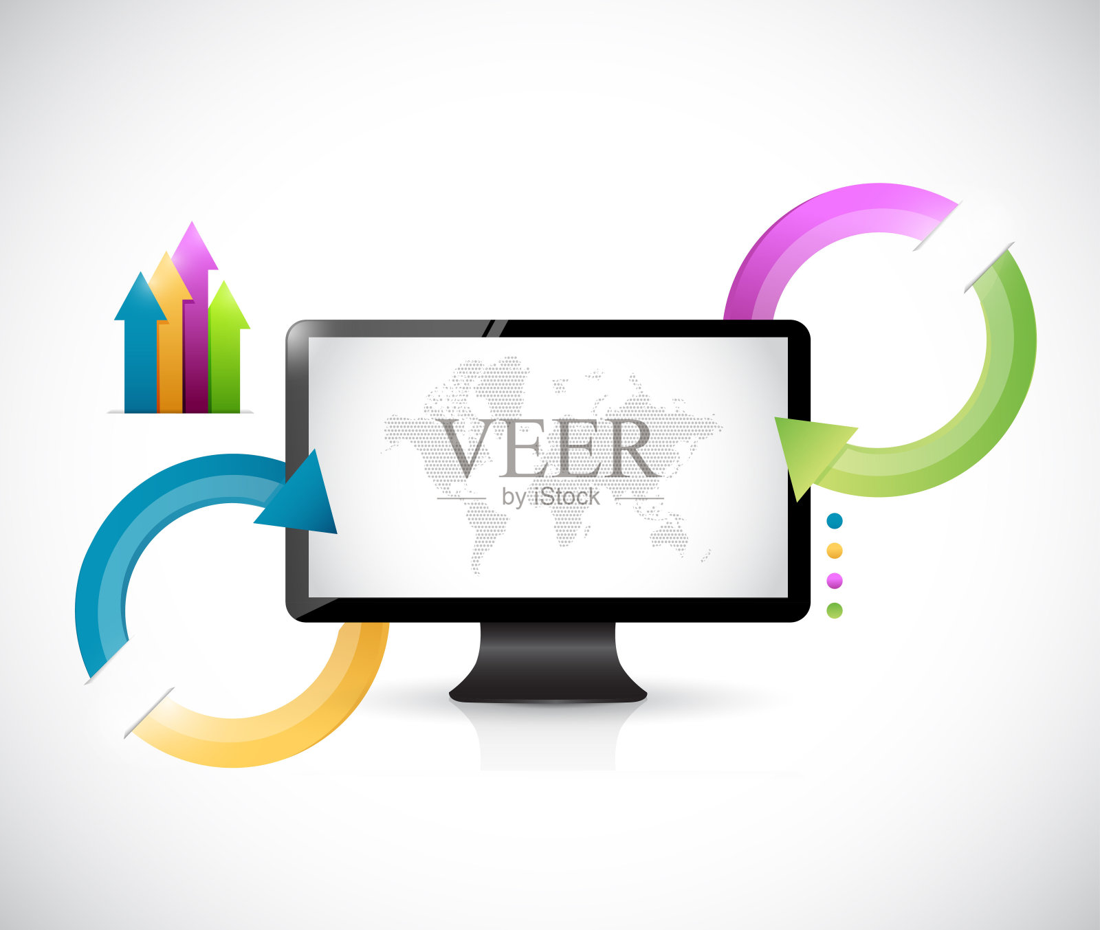 计算机信息图形插图设计插画图片素材