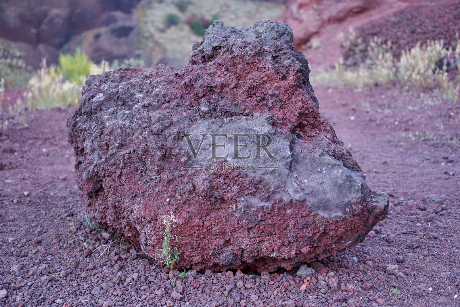 死火山内部照片摄影图片