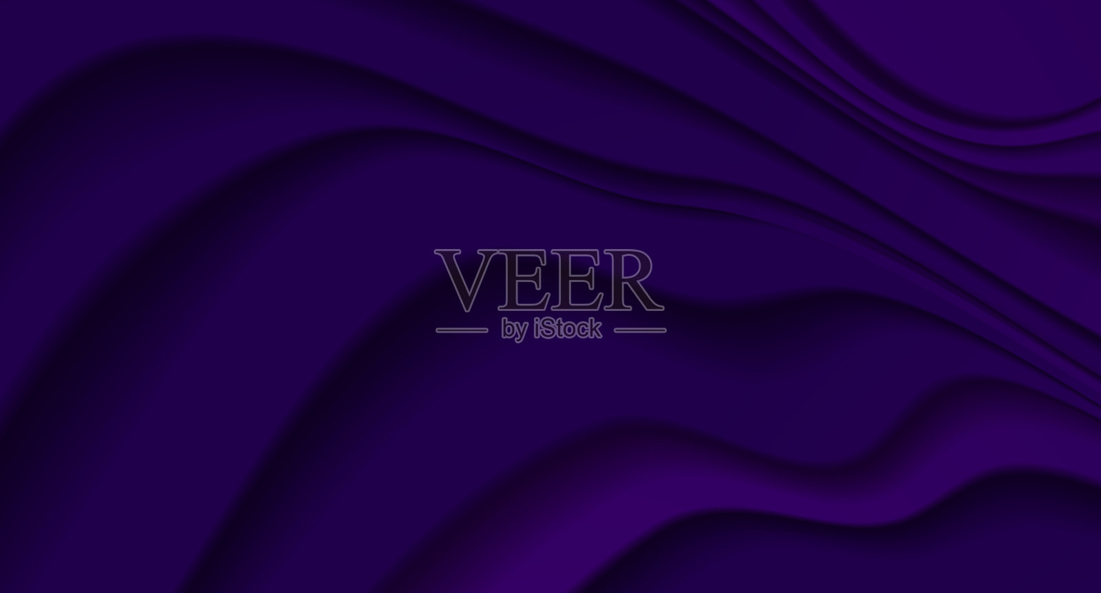 暗紫色光滑折射波抽象背景插画图片素材
