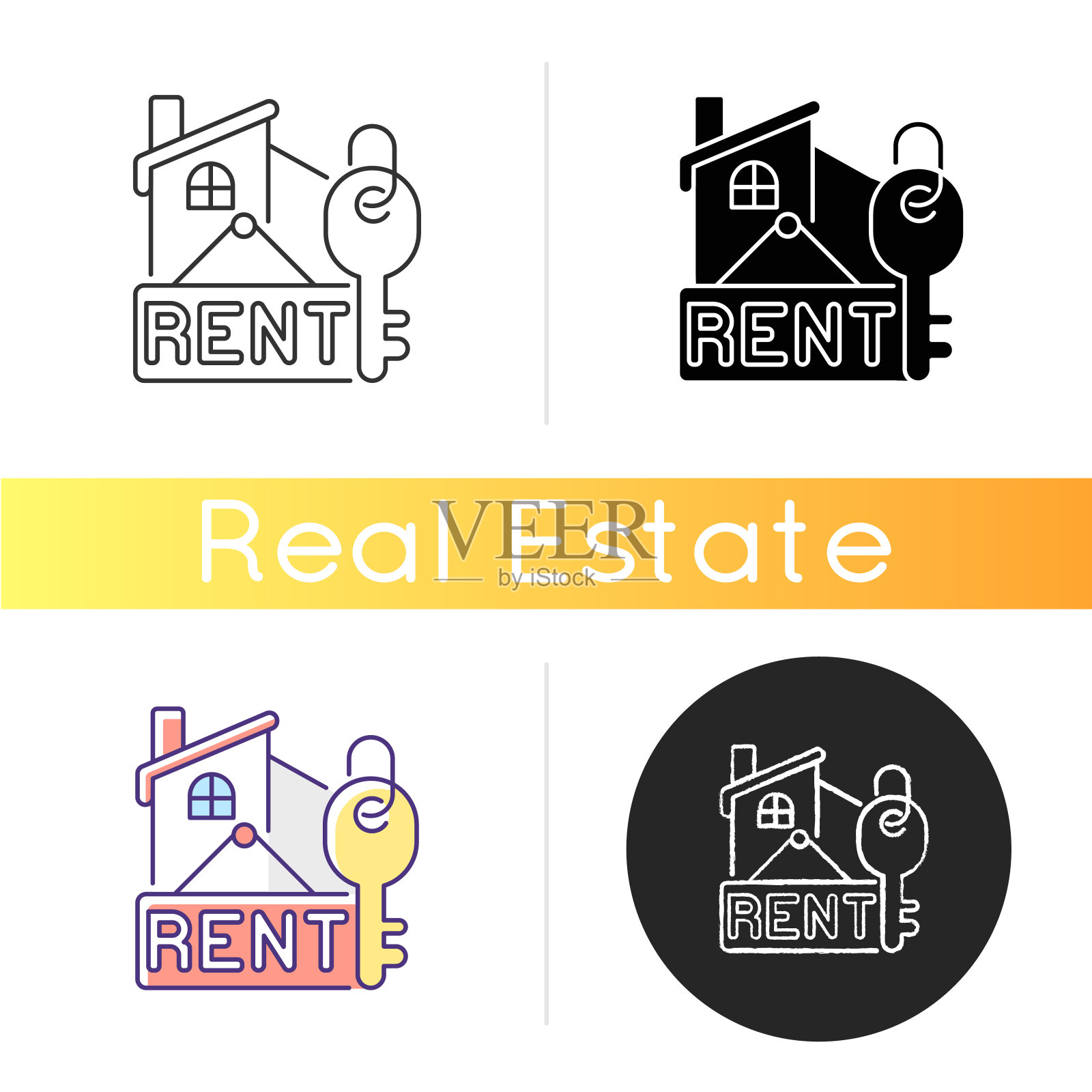 租赁图标图标素材