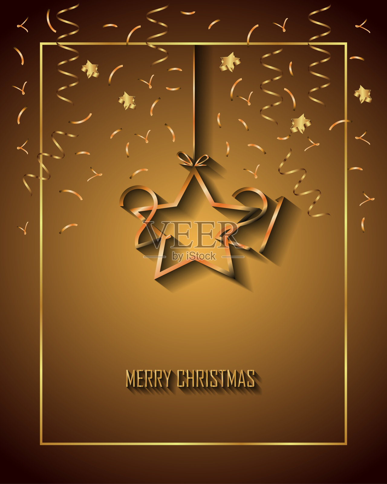 圣诞快乐的背景为您的季节邀请，节日海报，贺卡。设计模板素材