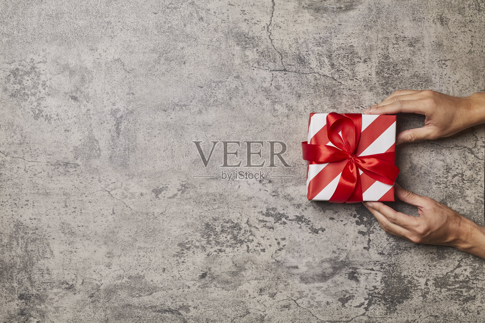 饰品上粘水泥纹理顶部平面布局空白复制文字空间。照片摄影图片