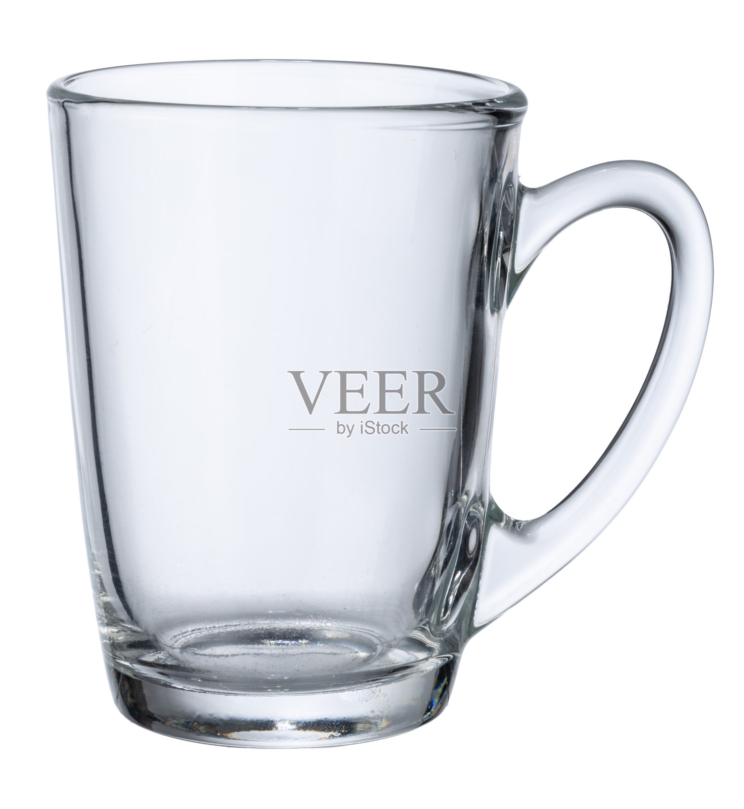 空杯子孤立在白色背景照片摄影图片