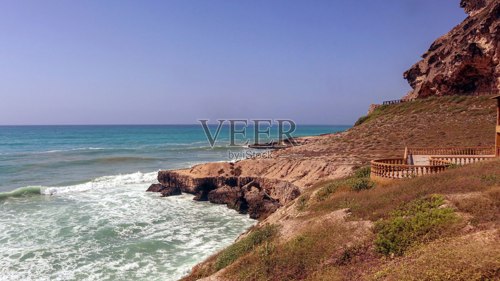 塞拉莱的穆赫赛尔海滩照片摄影图片