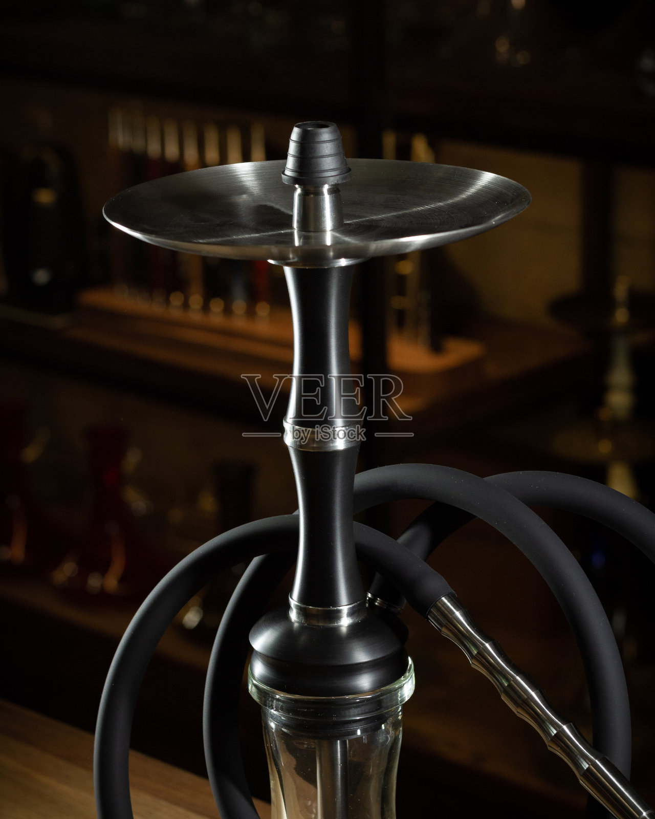 部分水烟，现代设计，背景。照片摄影图片