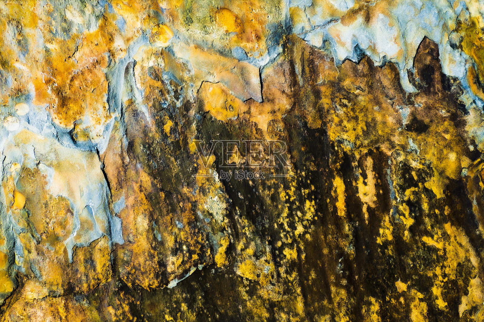 旧垃圾有色锈蚀金属墙纹理照片摄影图片