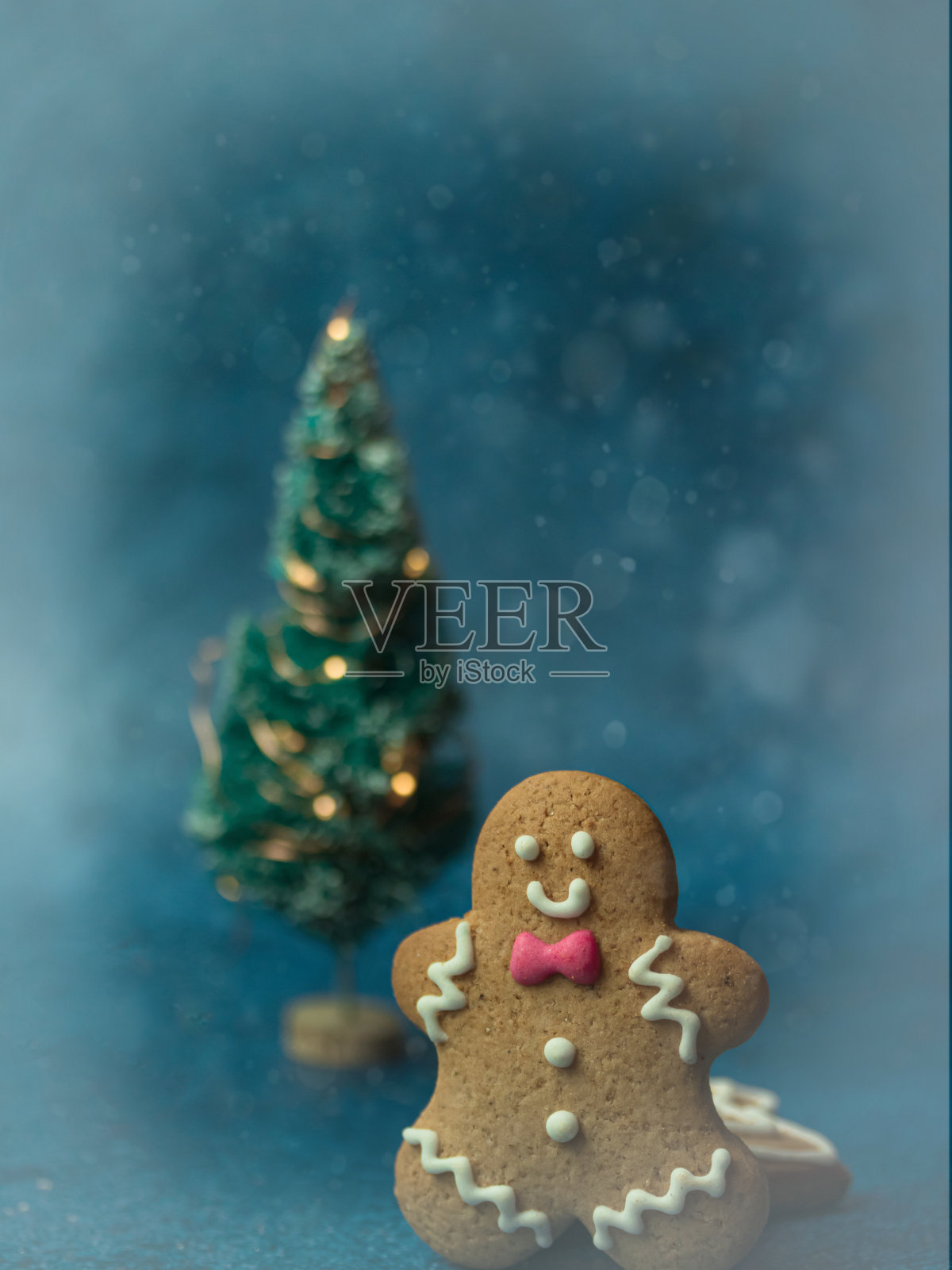 姜饼，圣诞假日背景照片摄影图片