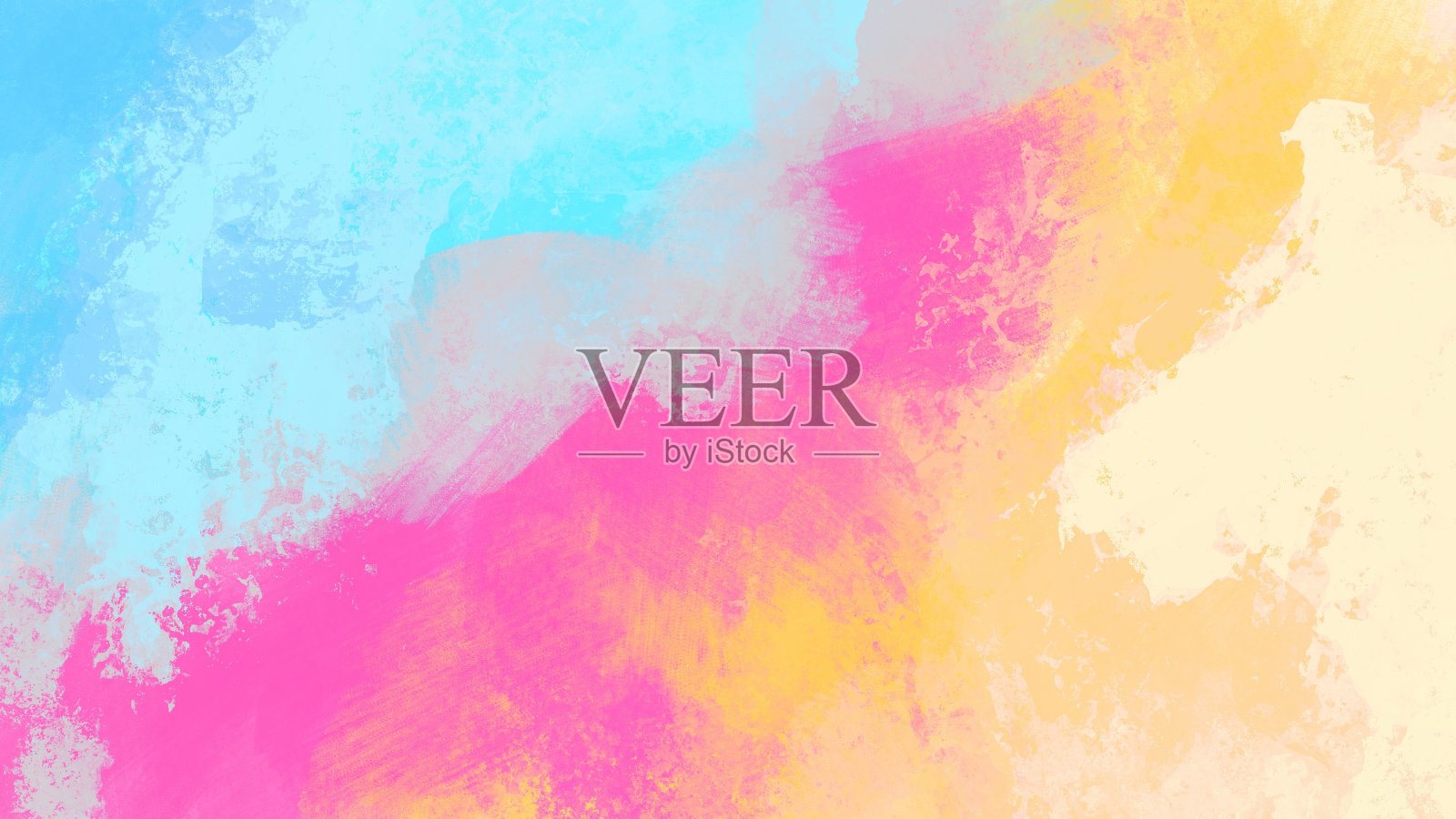 数字插图水平矩形横幅插画图片素材