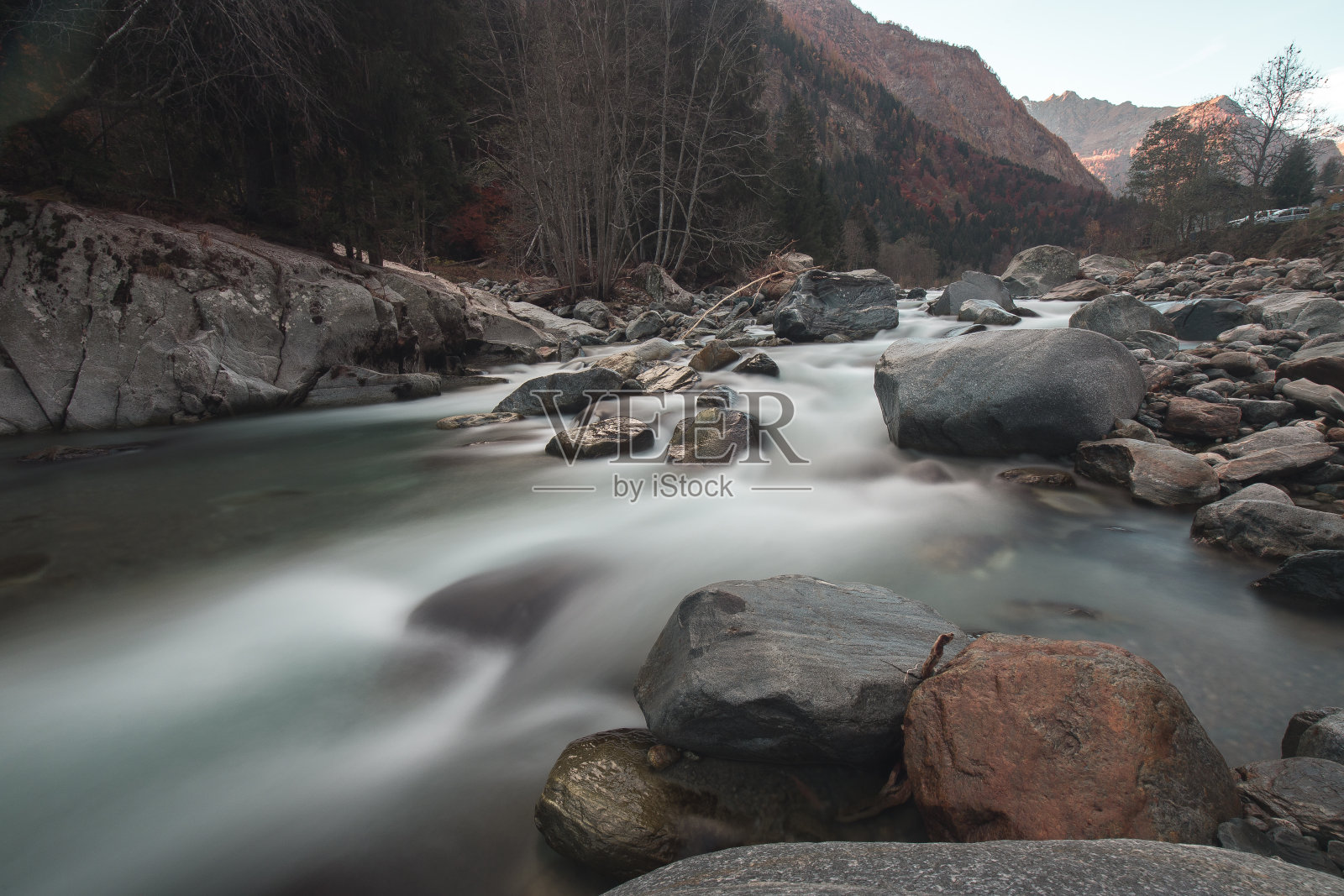 慢速快门河照片摄影图片