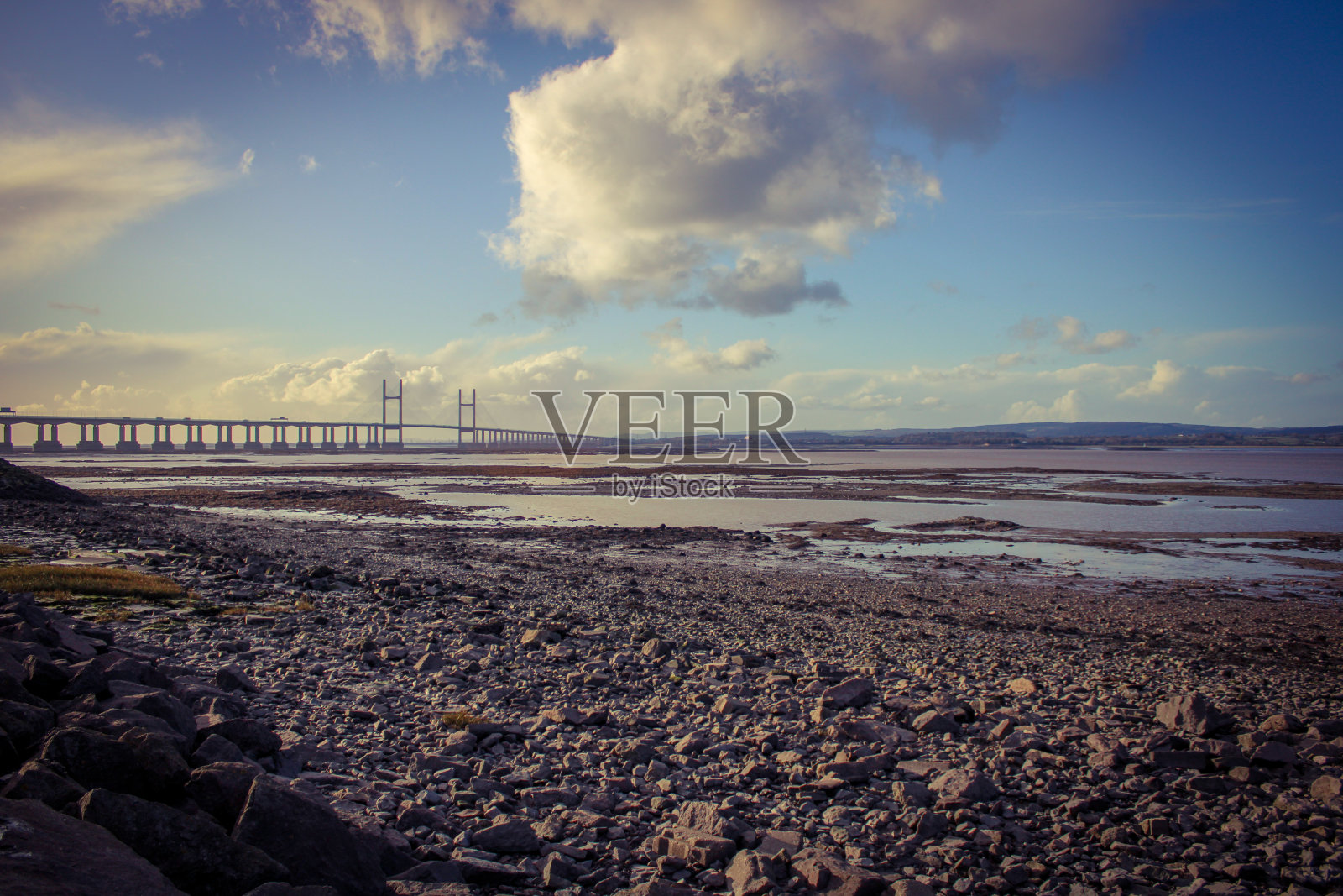 英国塞文大桥照片摄影图片