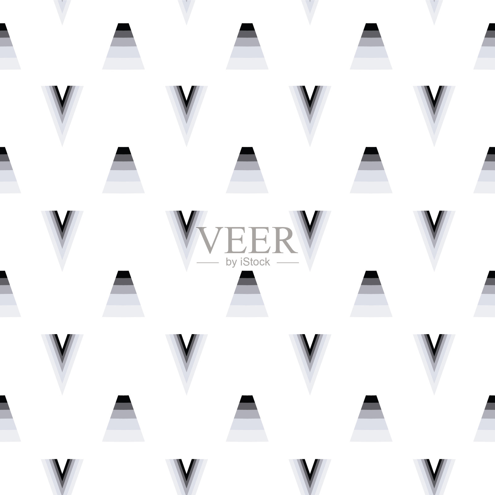 灰色规模geo白色chevron尺寸形状插画图片素材