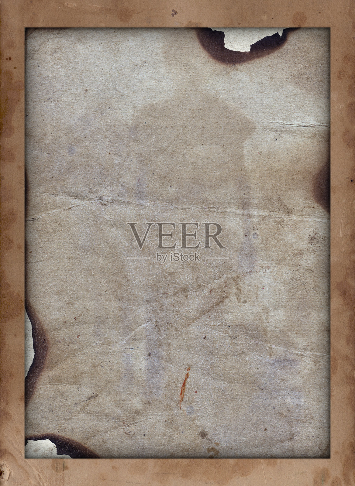 复古纸纹理背景污渍和划痕照片摄影图片