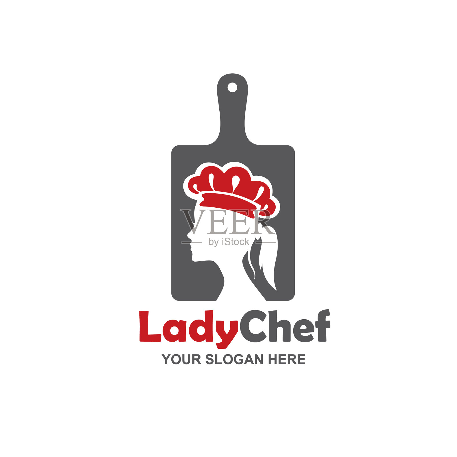 厨师的女性设计插画图片素材