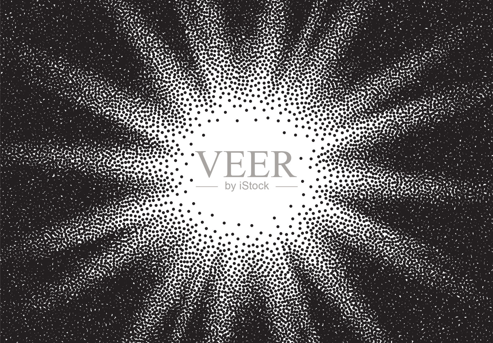 点阵渐变背景黑色和白色插画图片素材