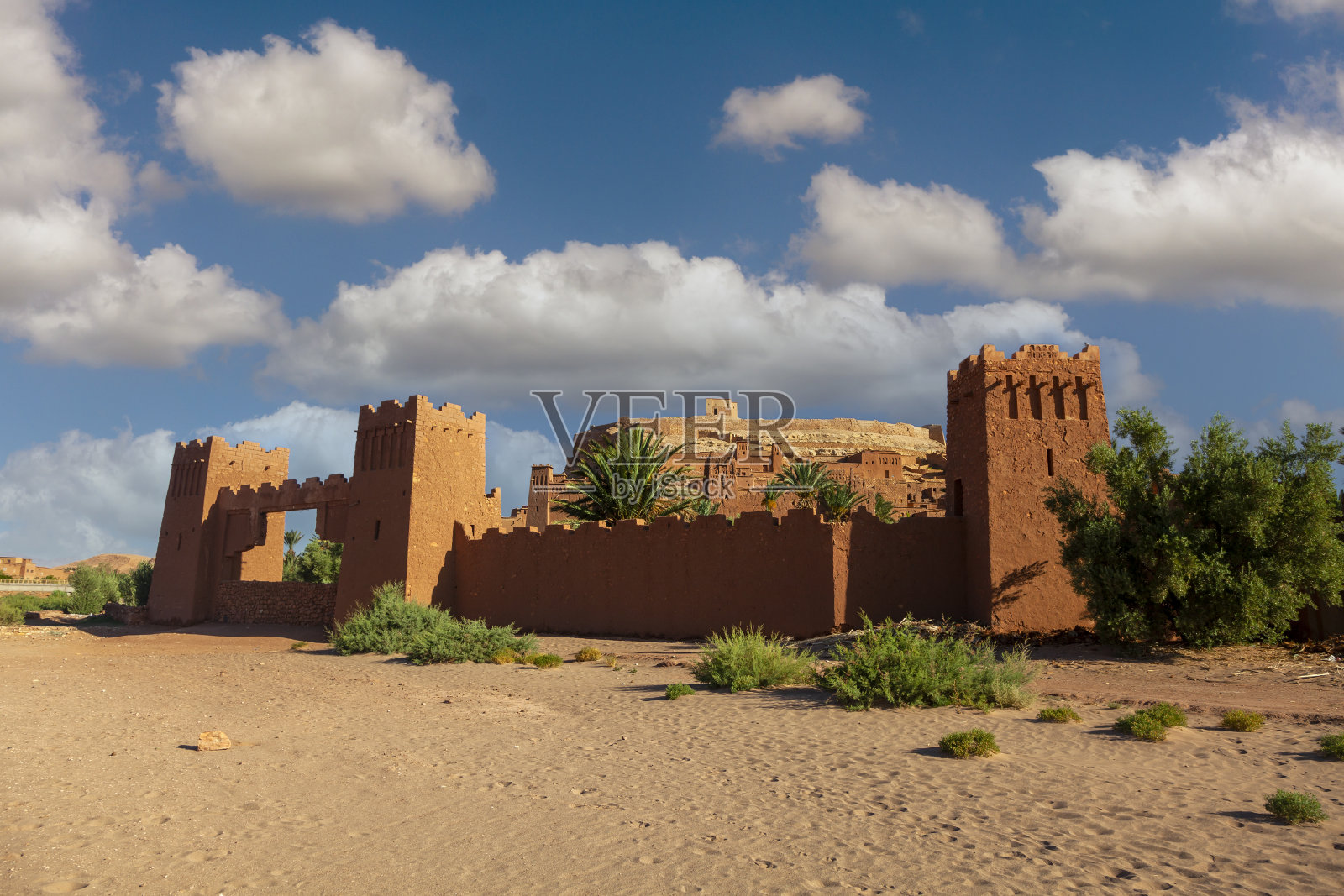 Ait Benhaddou，摩洛哥照片摄影图片