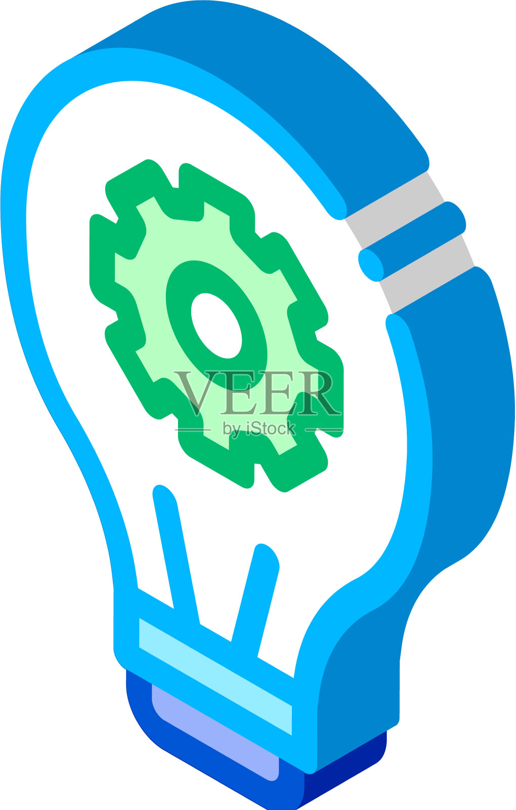 机器学习人工智能图标素材