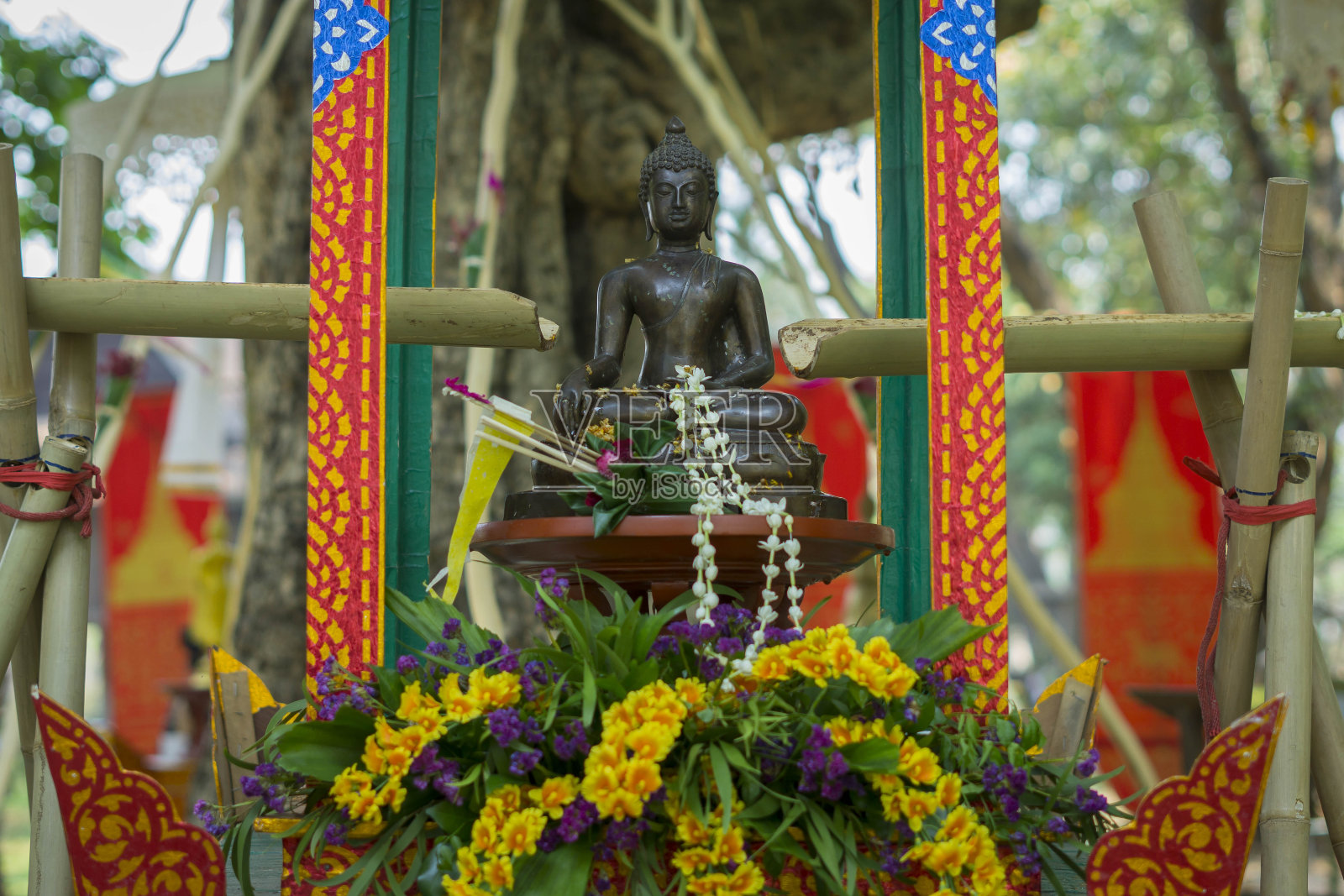 泼水节是泰国泼水节的传统照片摄影图片