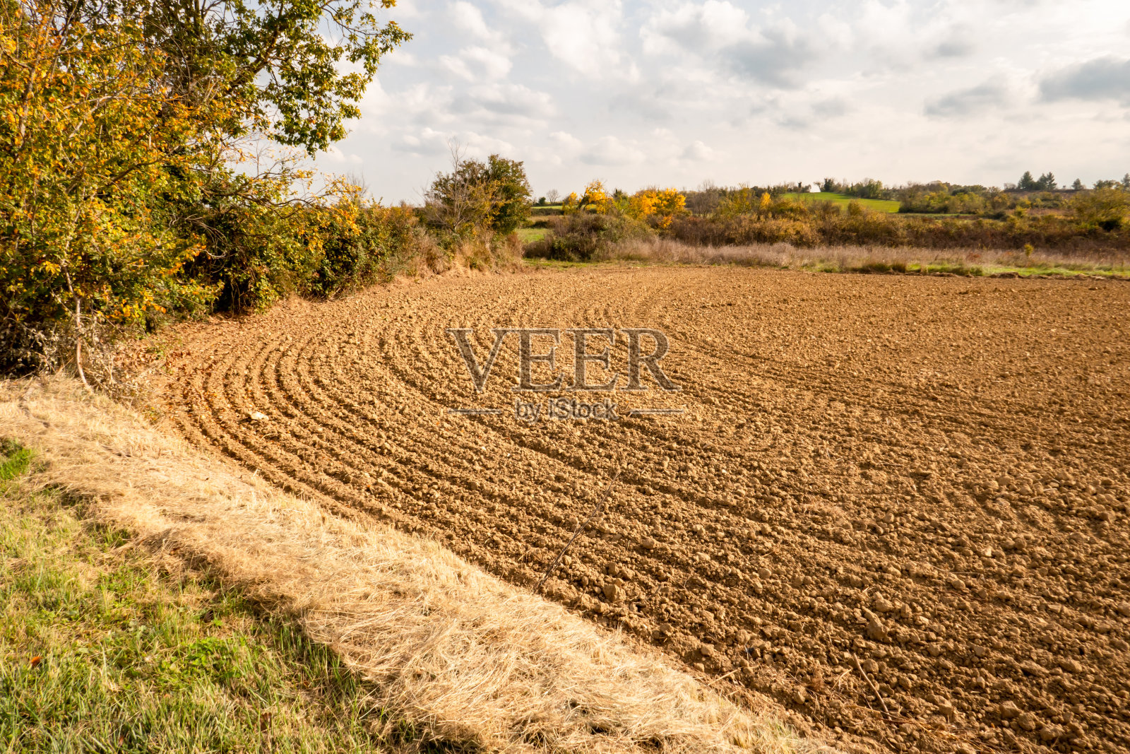 开垦的土地照片摄影图片
