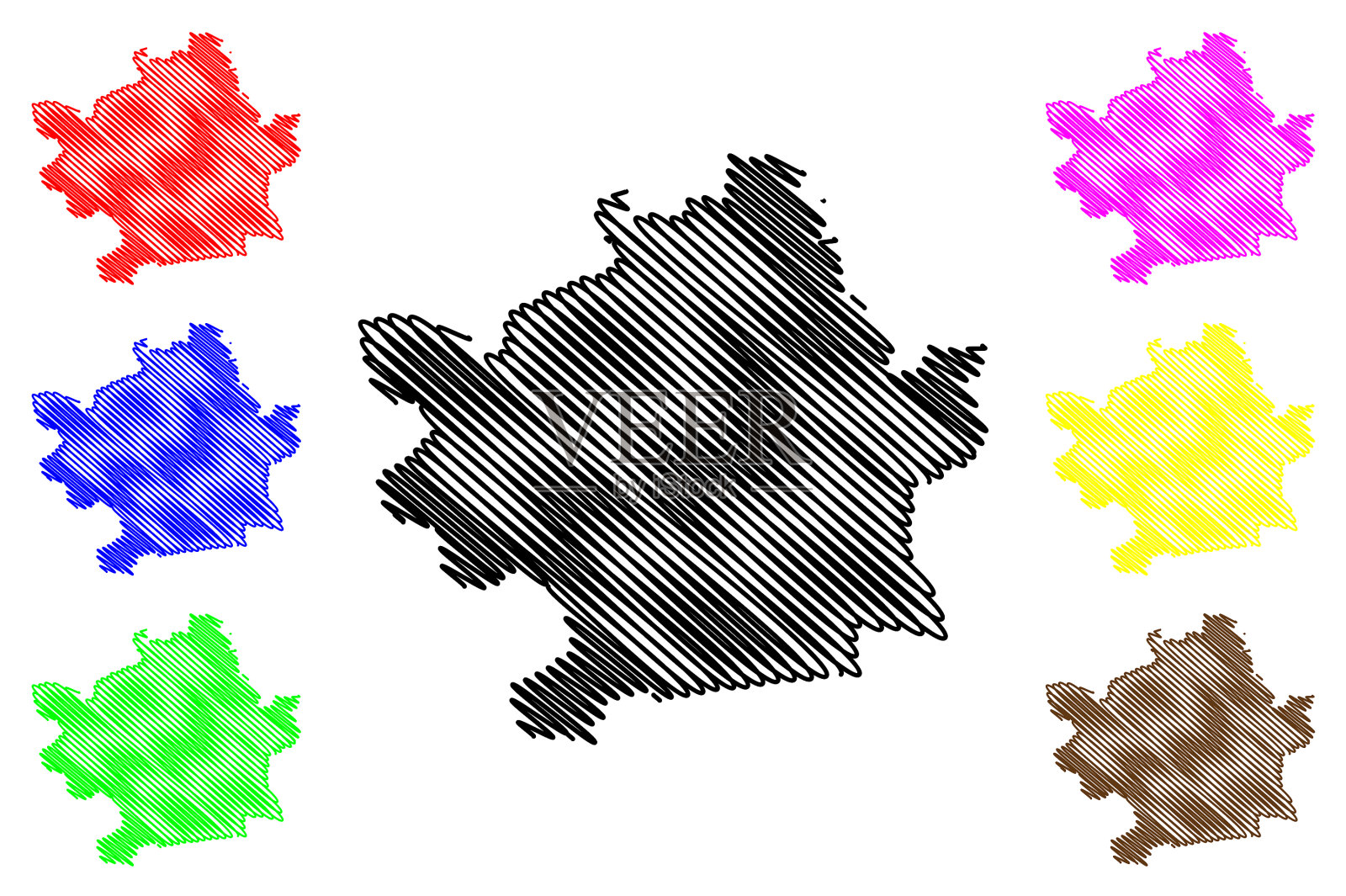 埃尔福特市联邦共和国德国图林根州插画图片素材