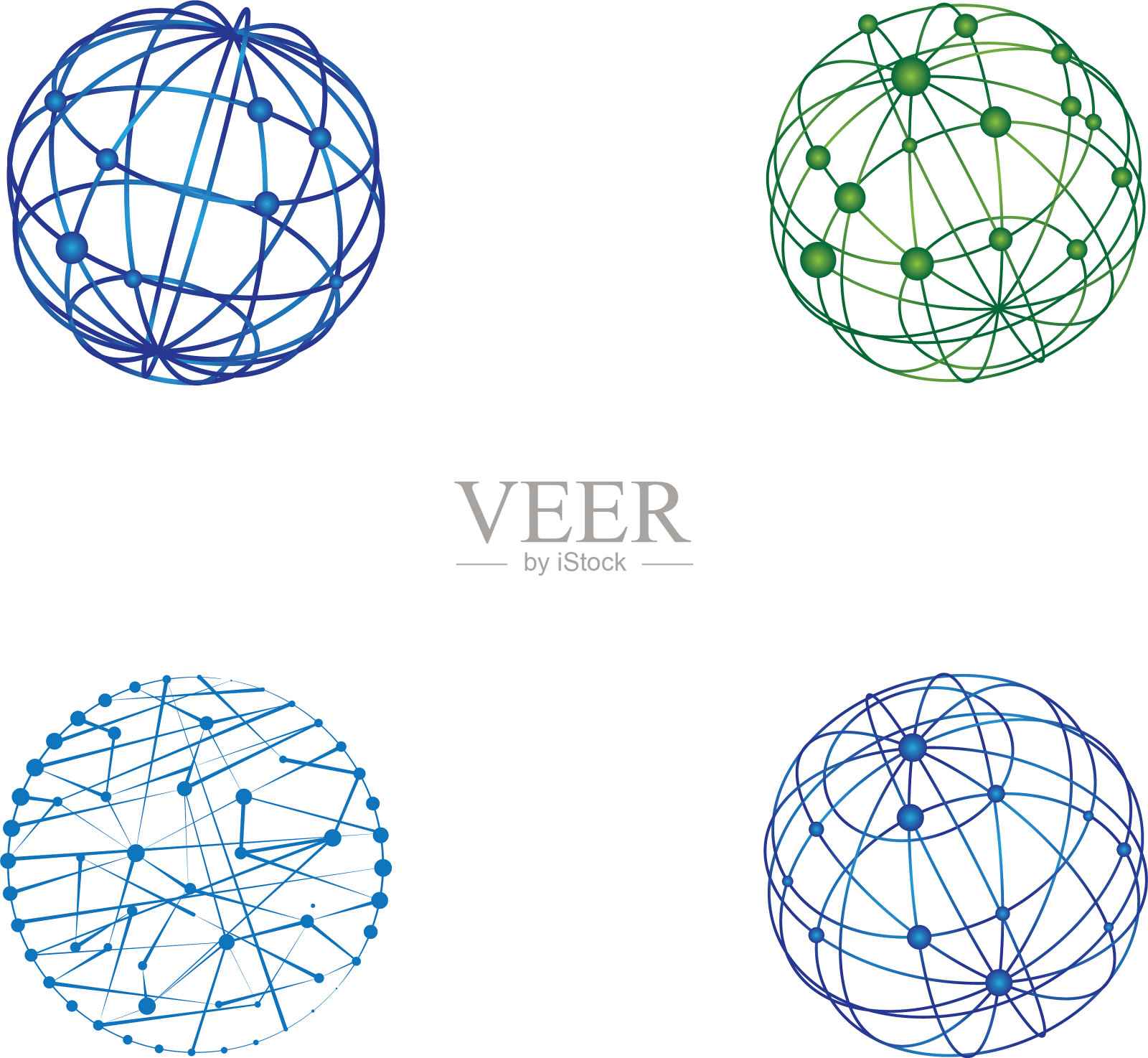 Wire world标志模板插画图片素材